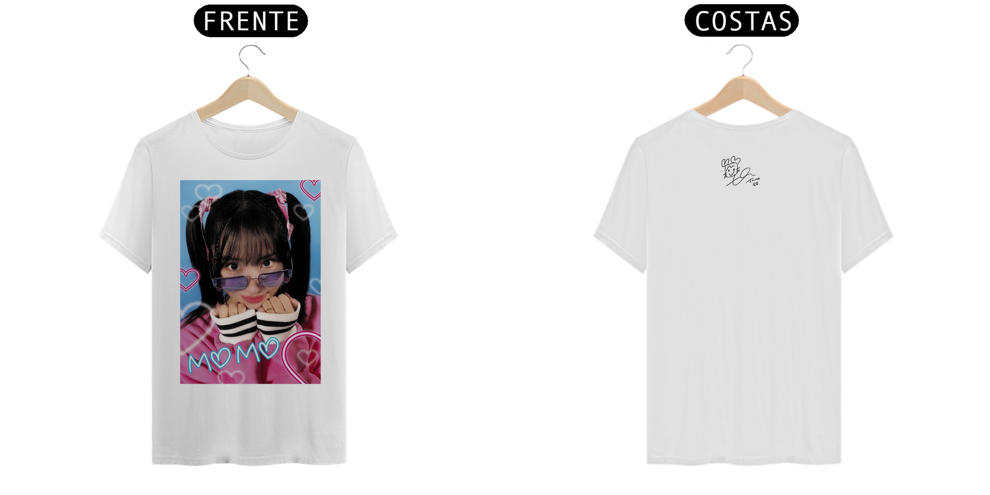 CAMISETA MOMO CUTE TWICE