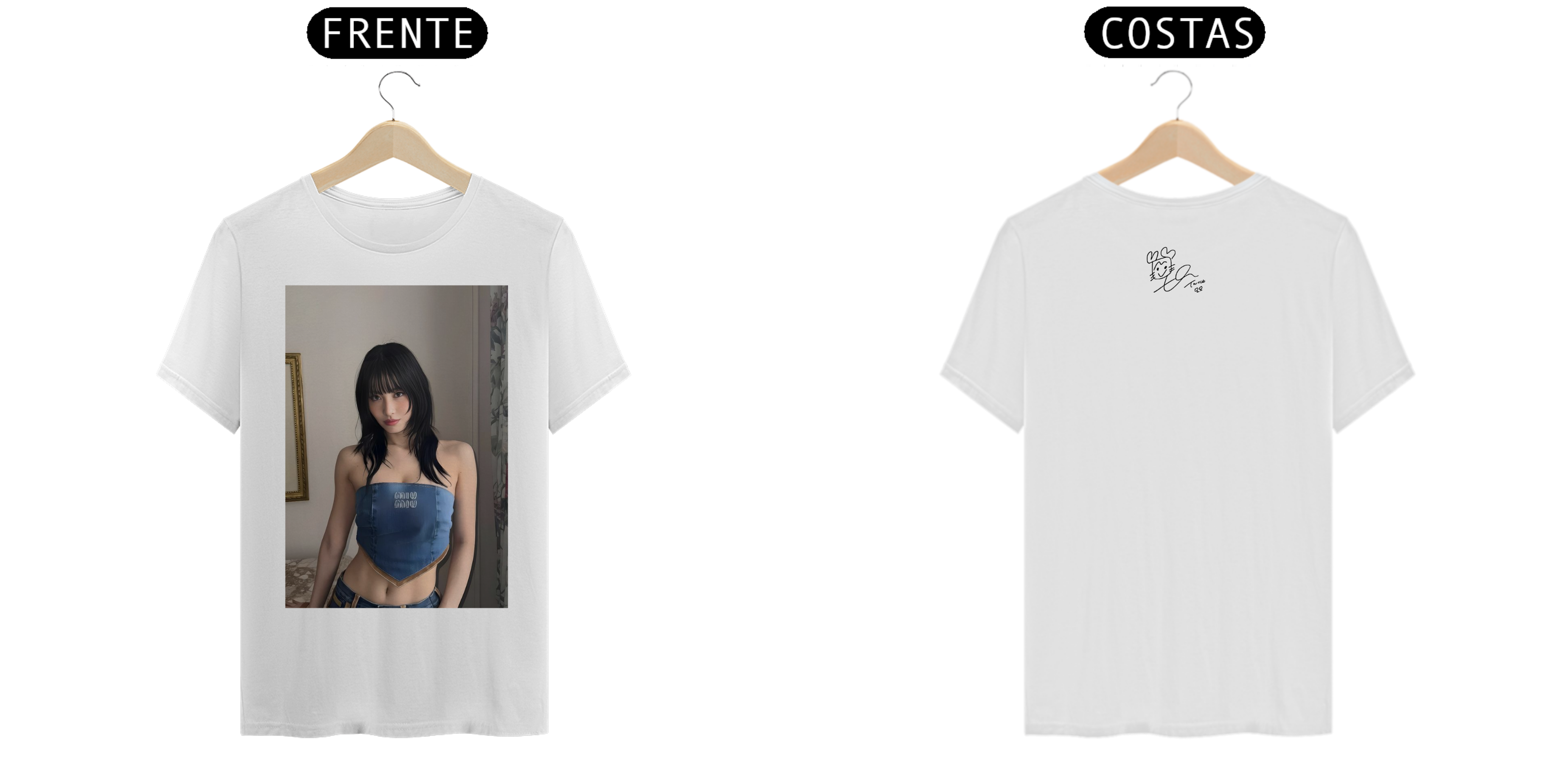 CAMISETA MOMO TWICE MIU  MIU