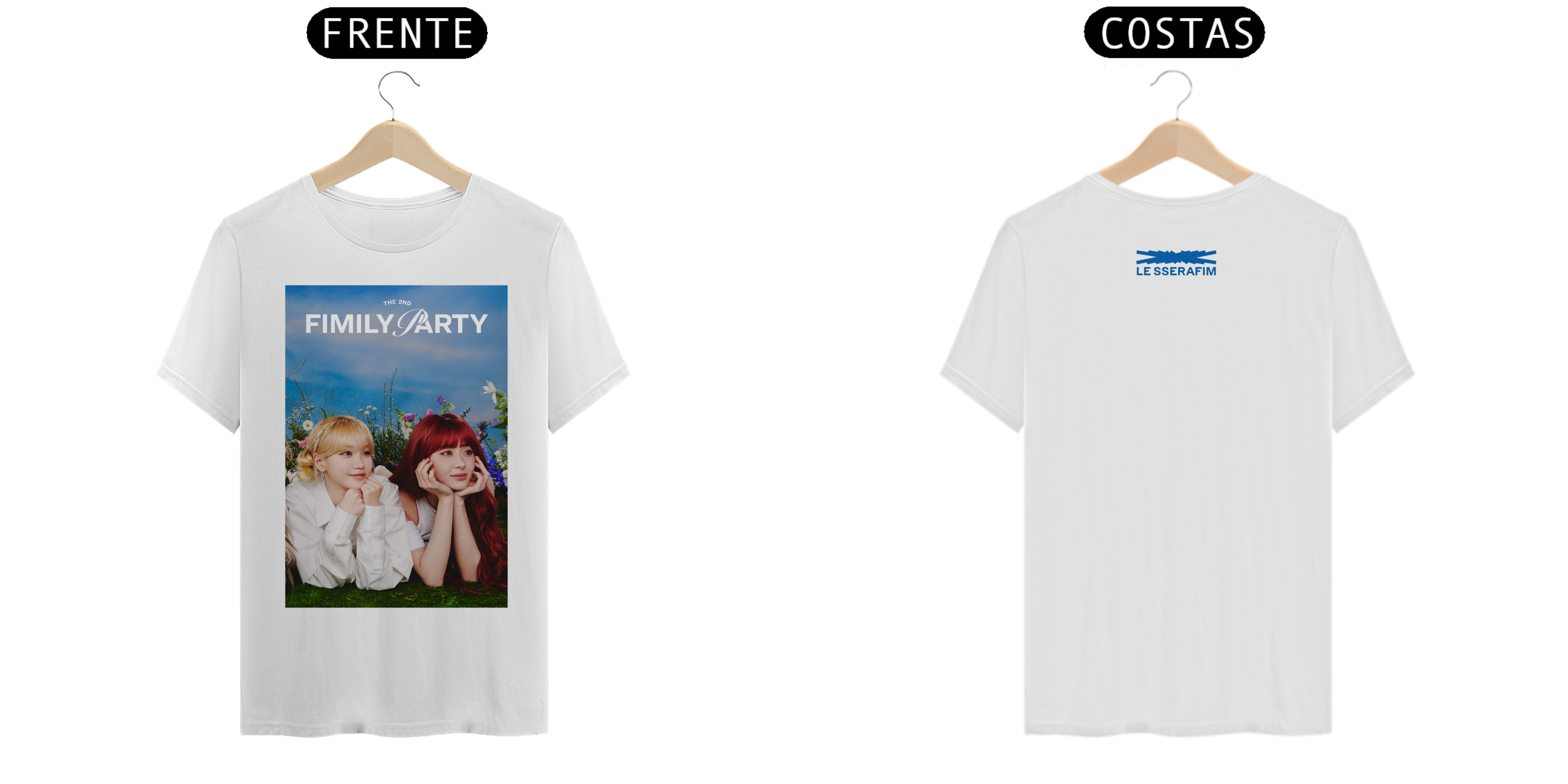 CAMISETA CHAEWON & YUNJIN