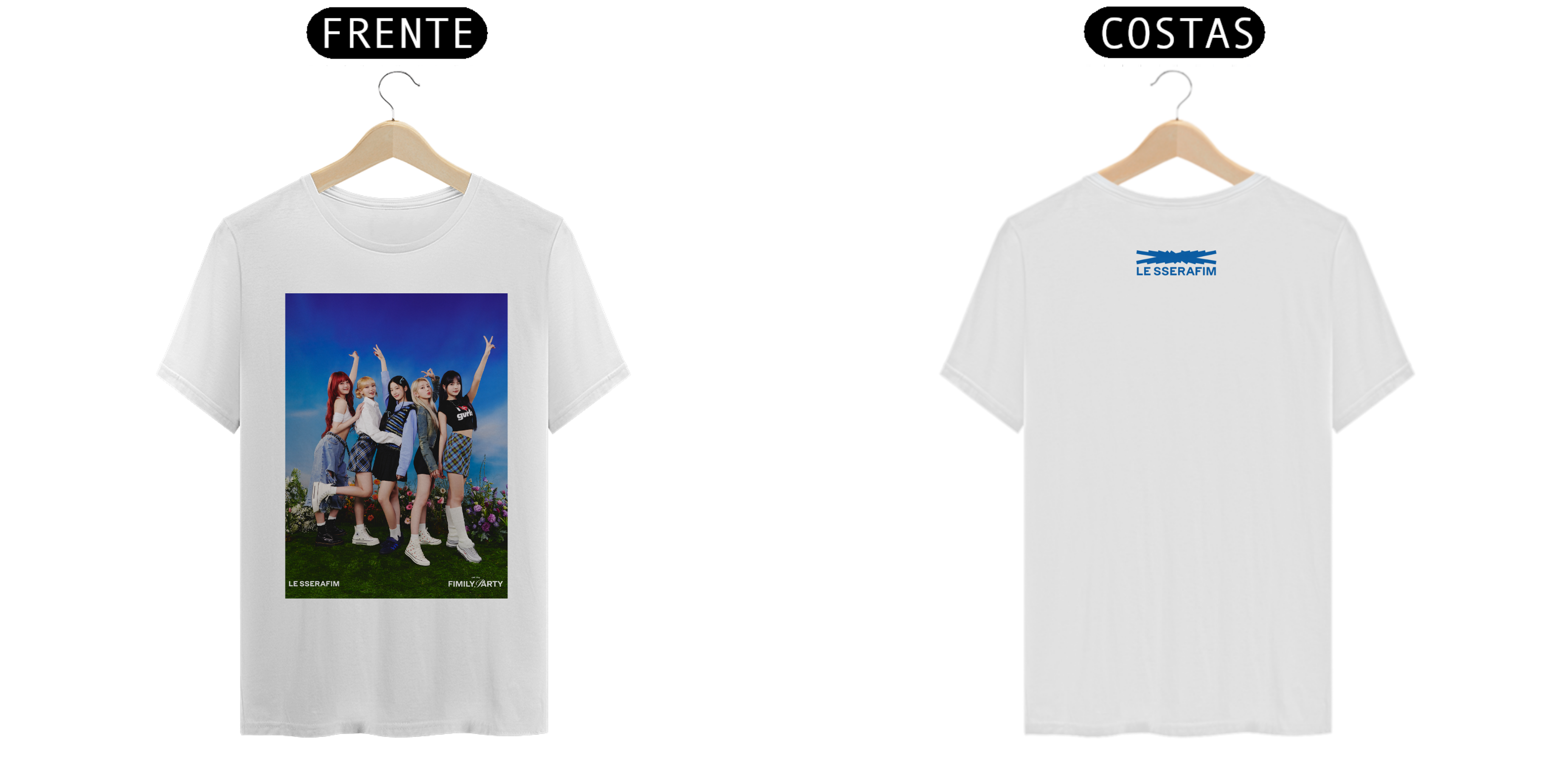 CAMISETA THE 2ND LE SSERAFIM