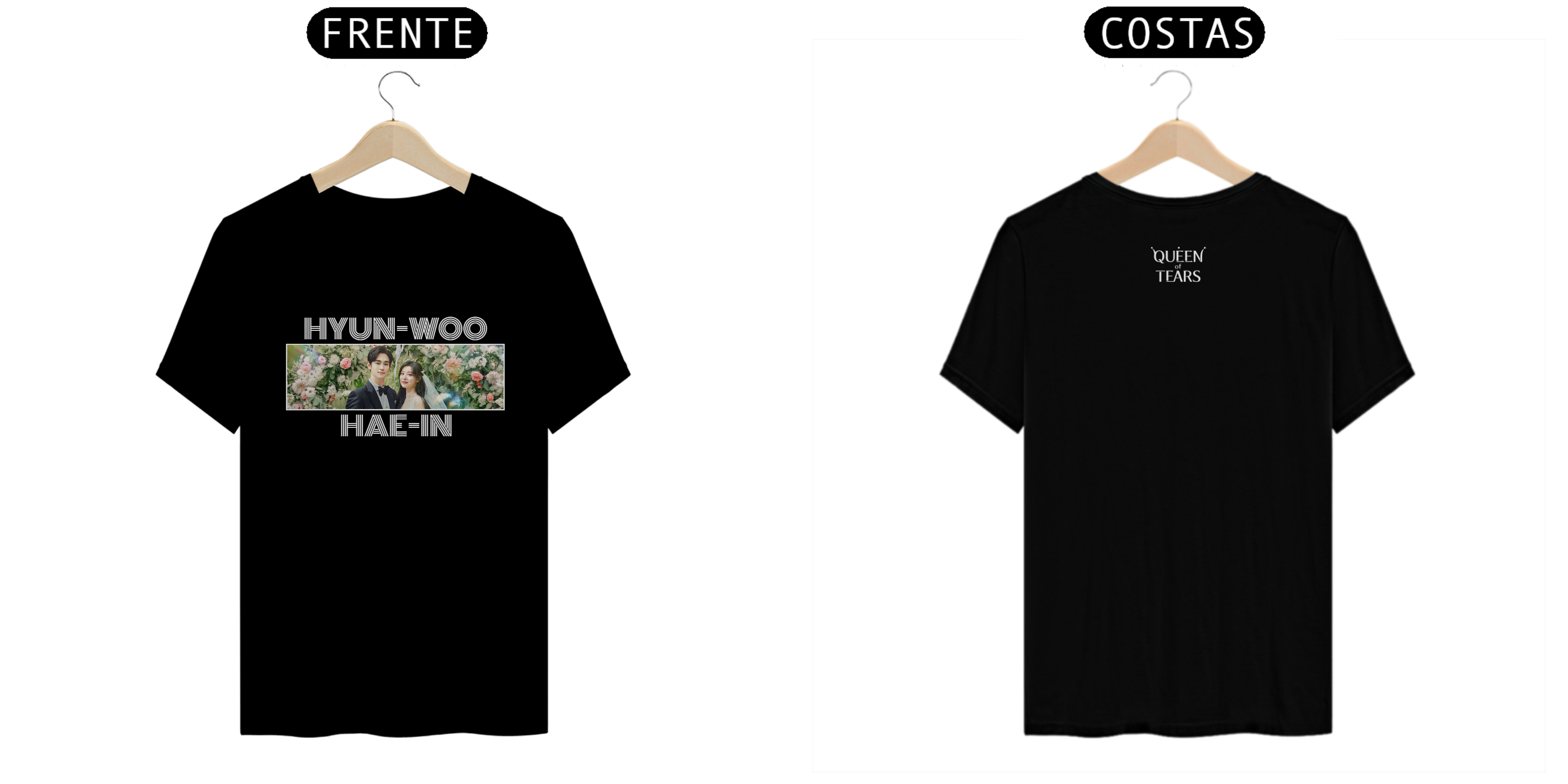 CAMISETA HYUN-WOO & HAE-IN QUEEN OF TEARS