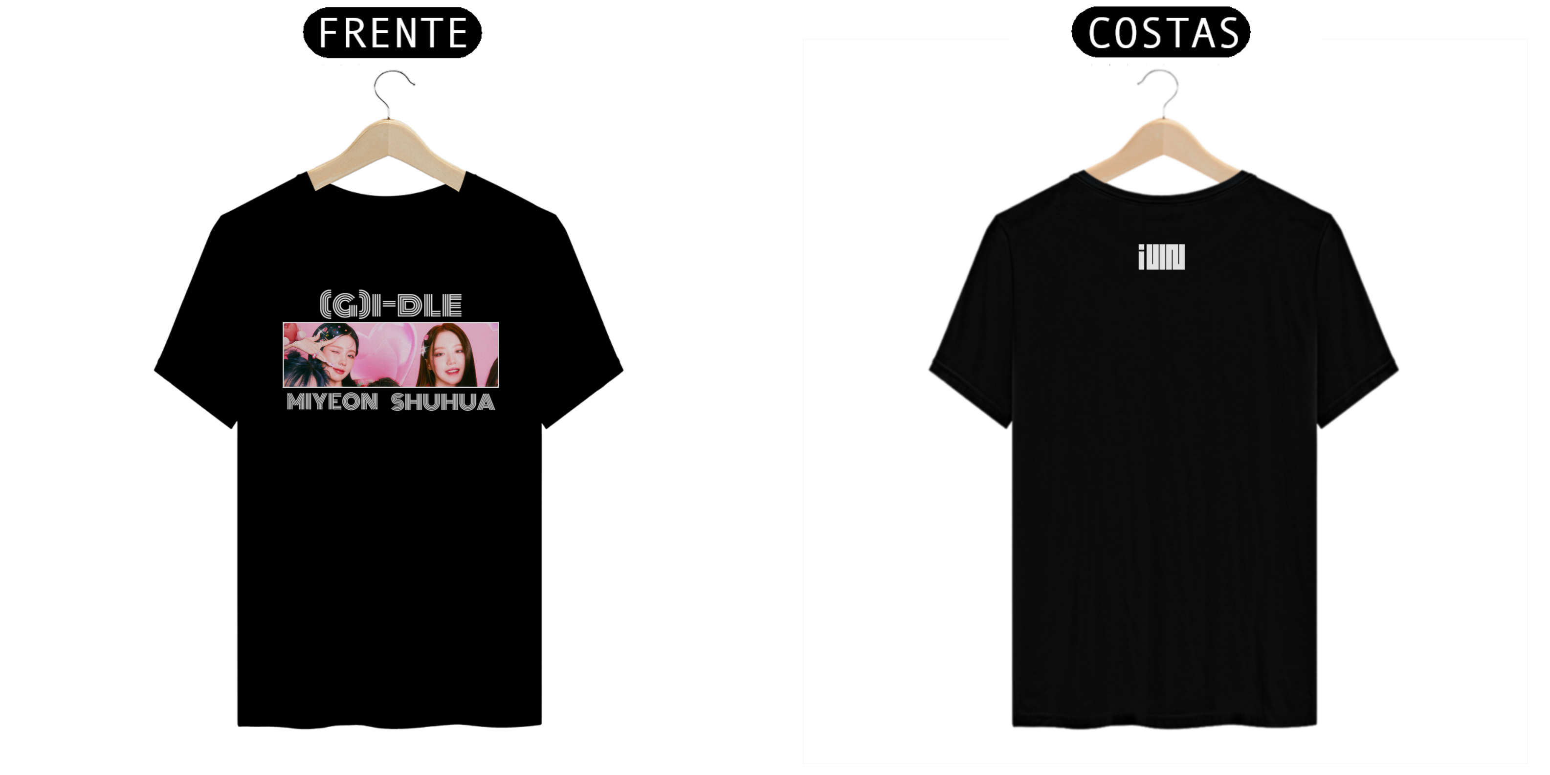 CAMISETA (G)I-DLE MIYEON & SHUHUA