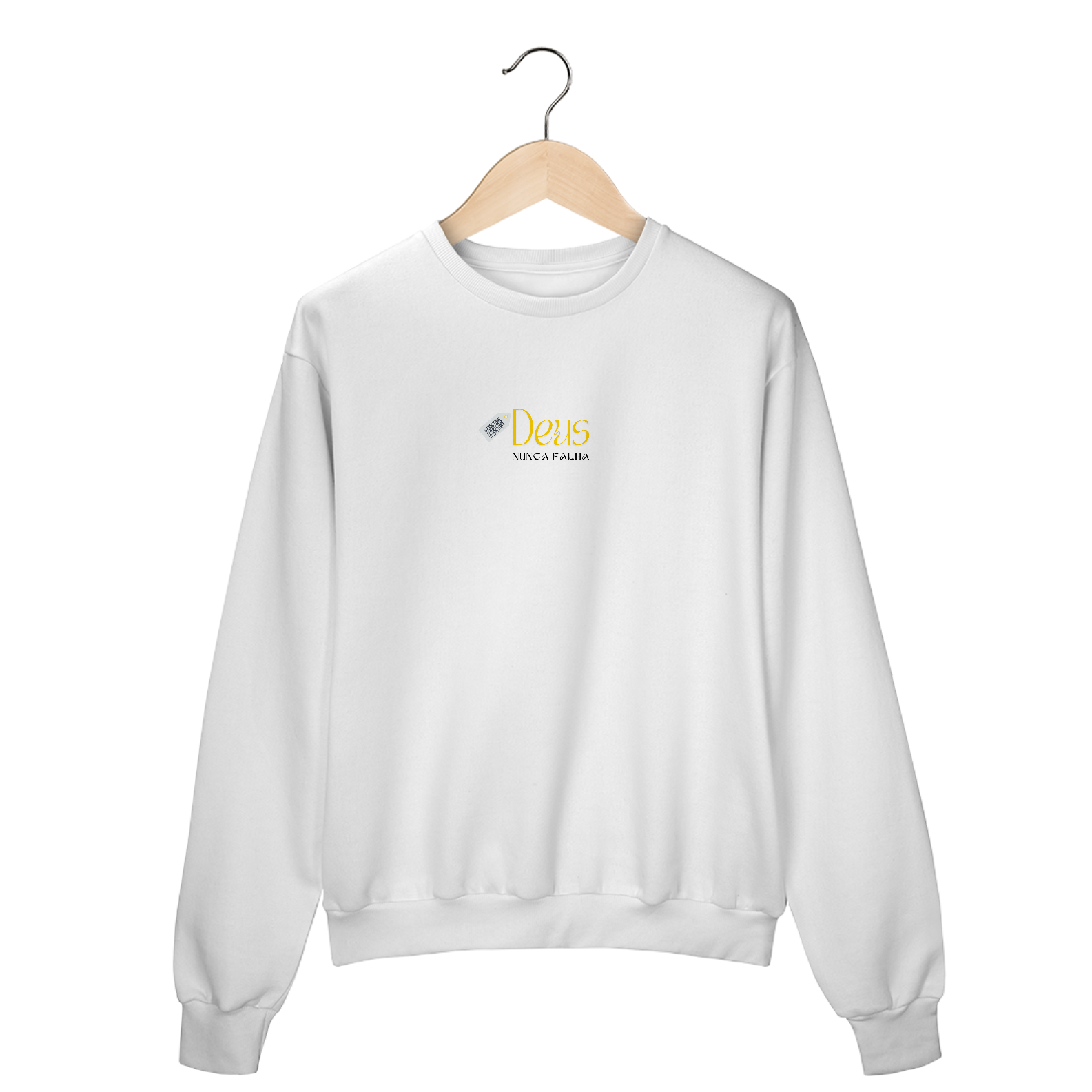 Moletom: Deus nunca falha