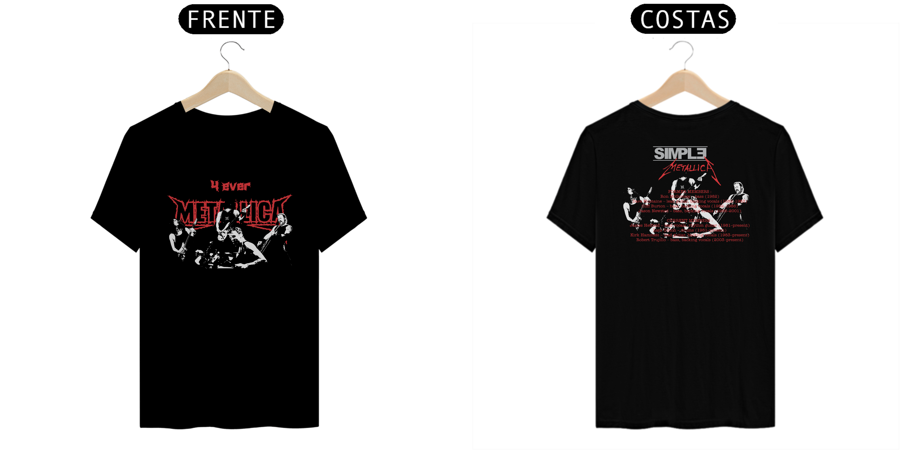 Camiseta Metallica (PRIME)