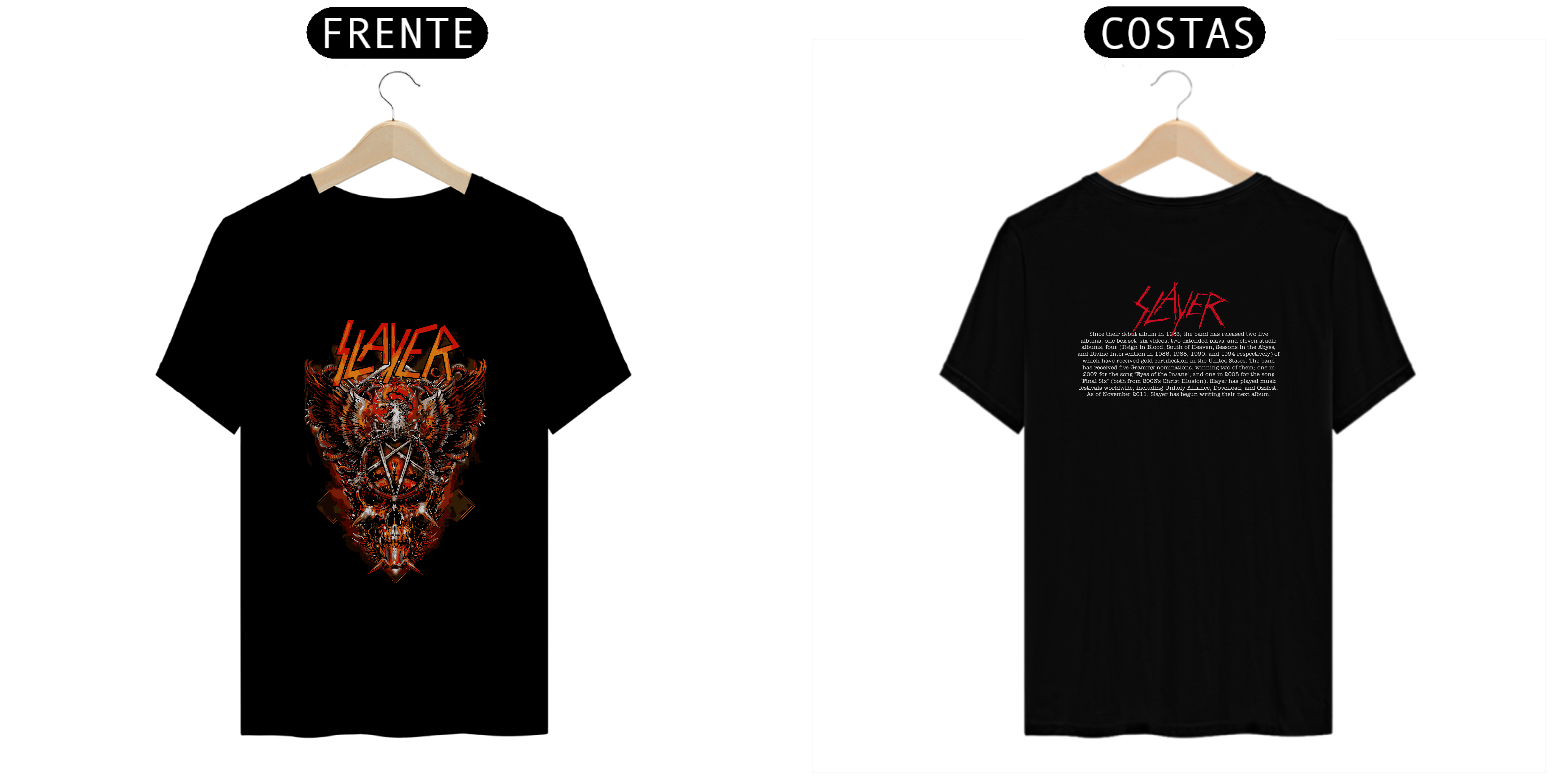 Camiseta Slayer (PRIME)