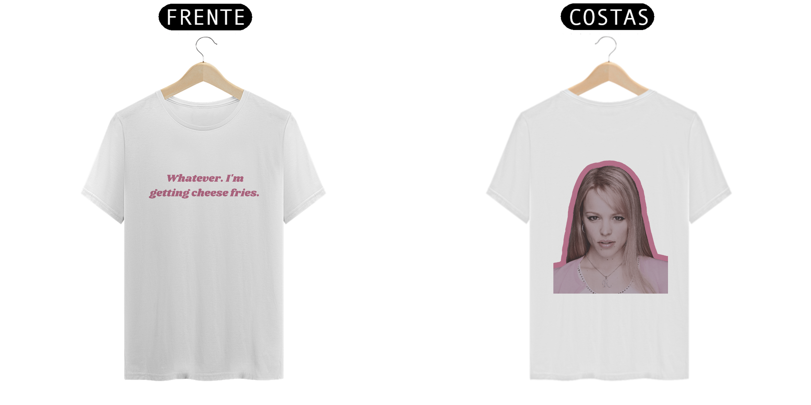 T-shirt Cheese Fries - Mean Girls