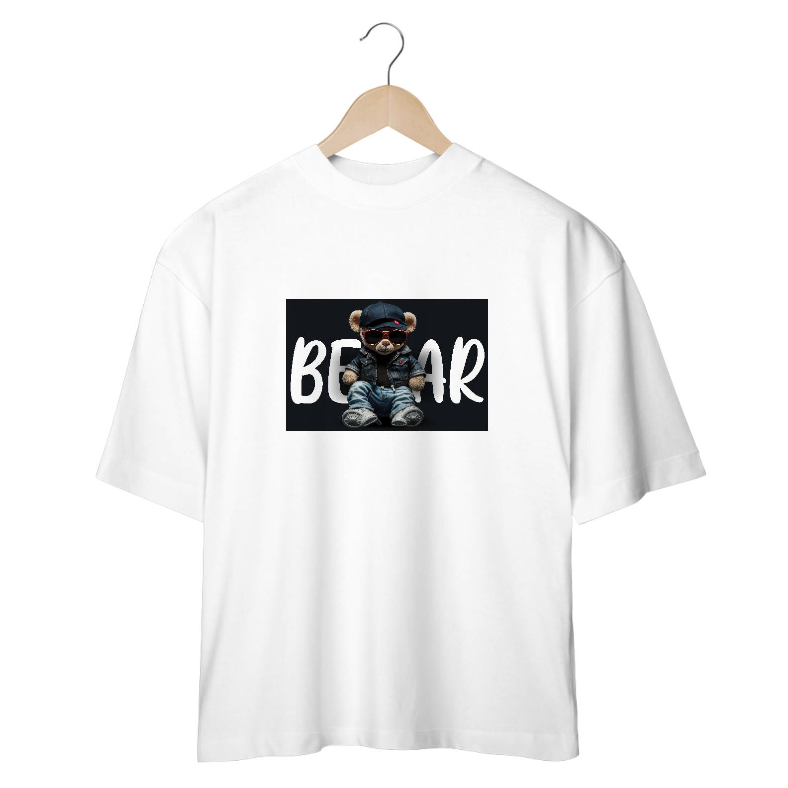 Nome do produto  Camiseta Oversized Bear Super