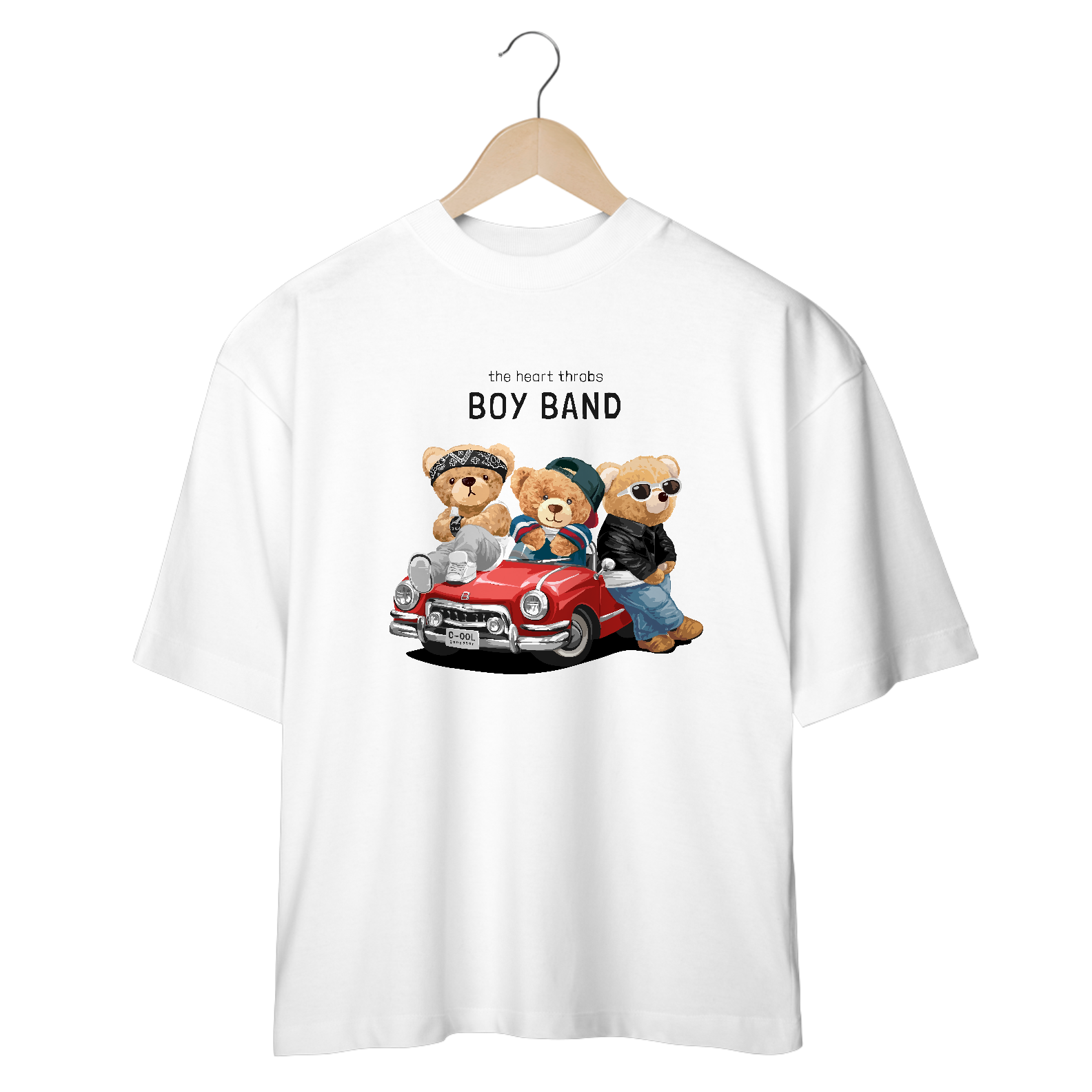 Nome do produto  Boy Band Camiseta Oversized 