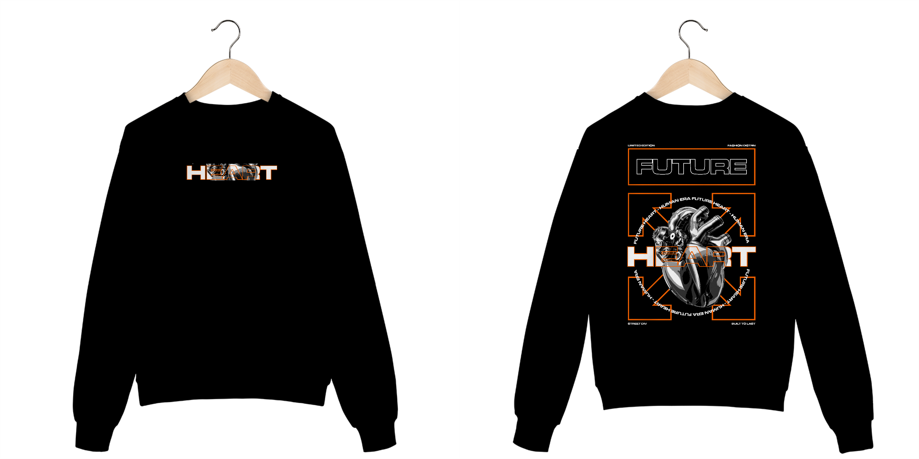 Nome do produto  Moletom Prime Fechado Future Heart 