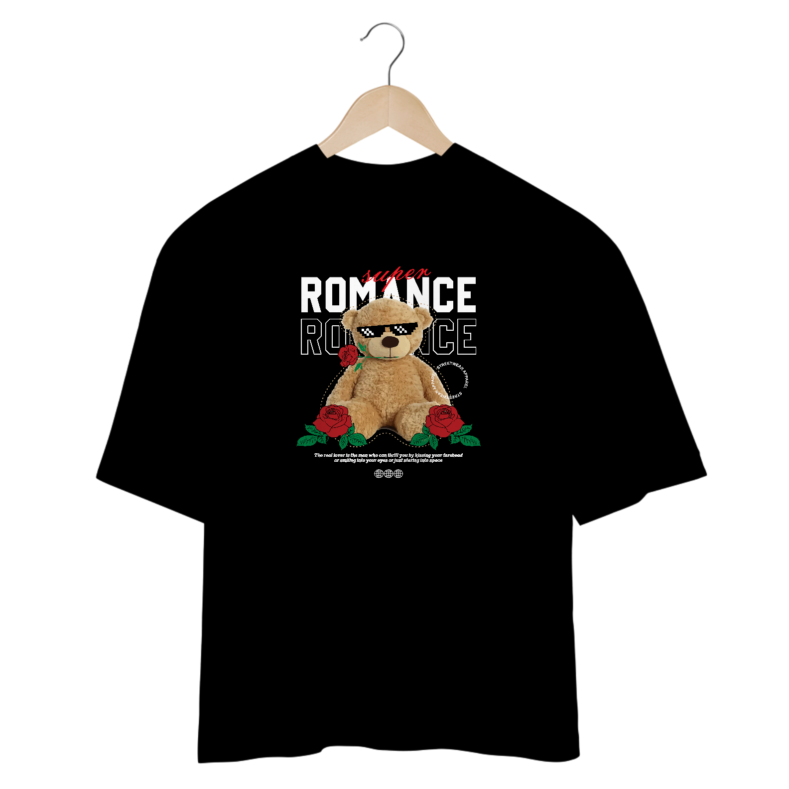 Nome do produto  Camiseta Oversized Bear Super