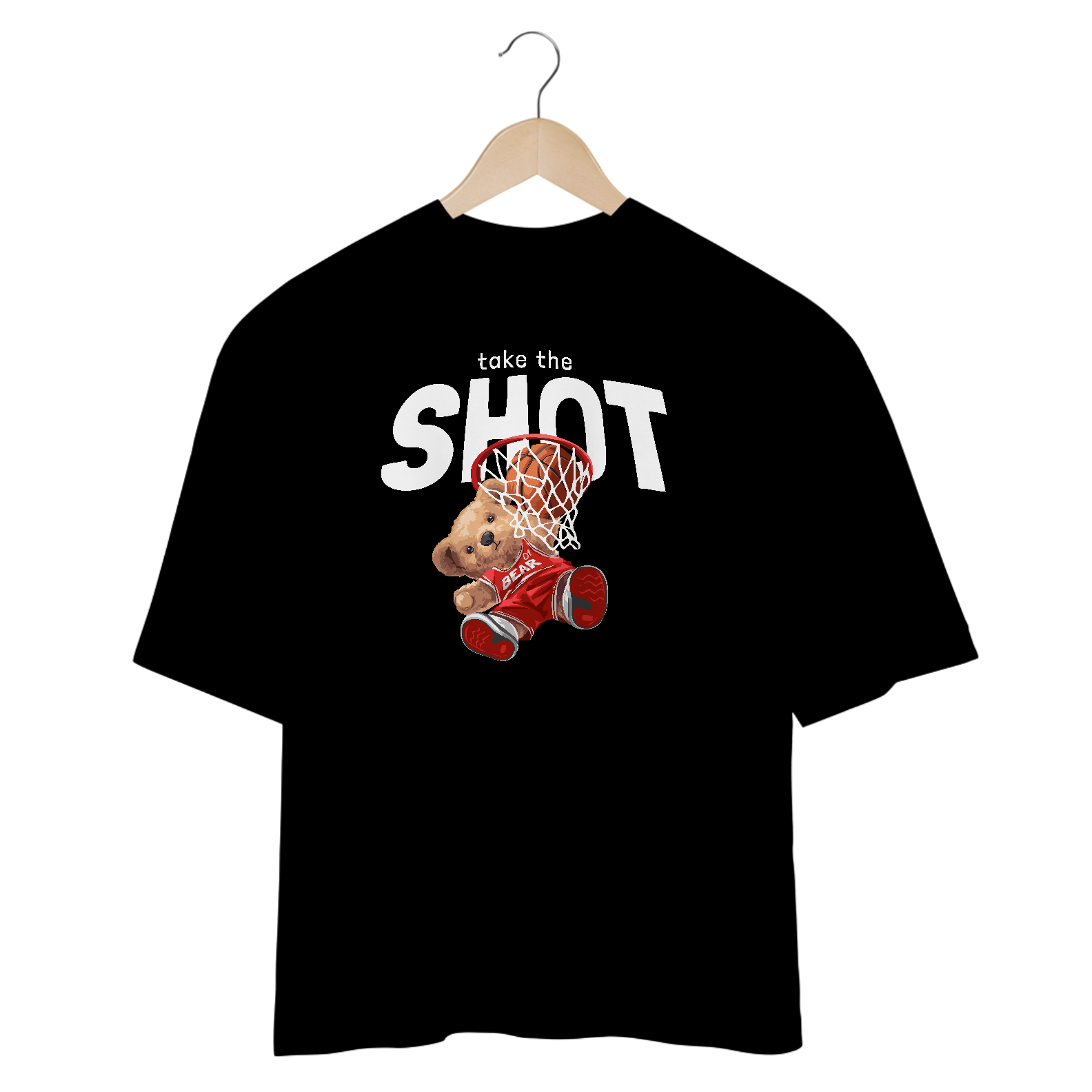 Nome do produto  Bear Shot Camiseta Oversized Bear Super