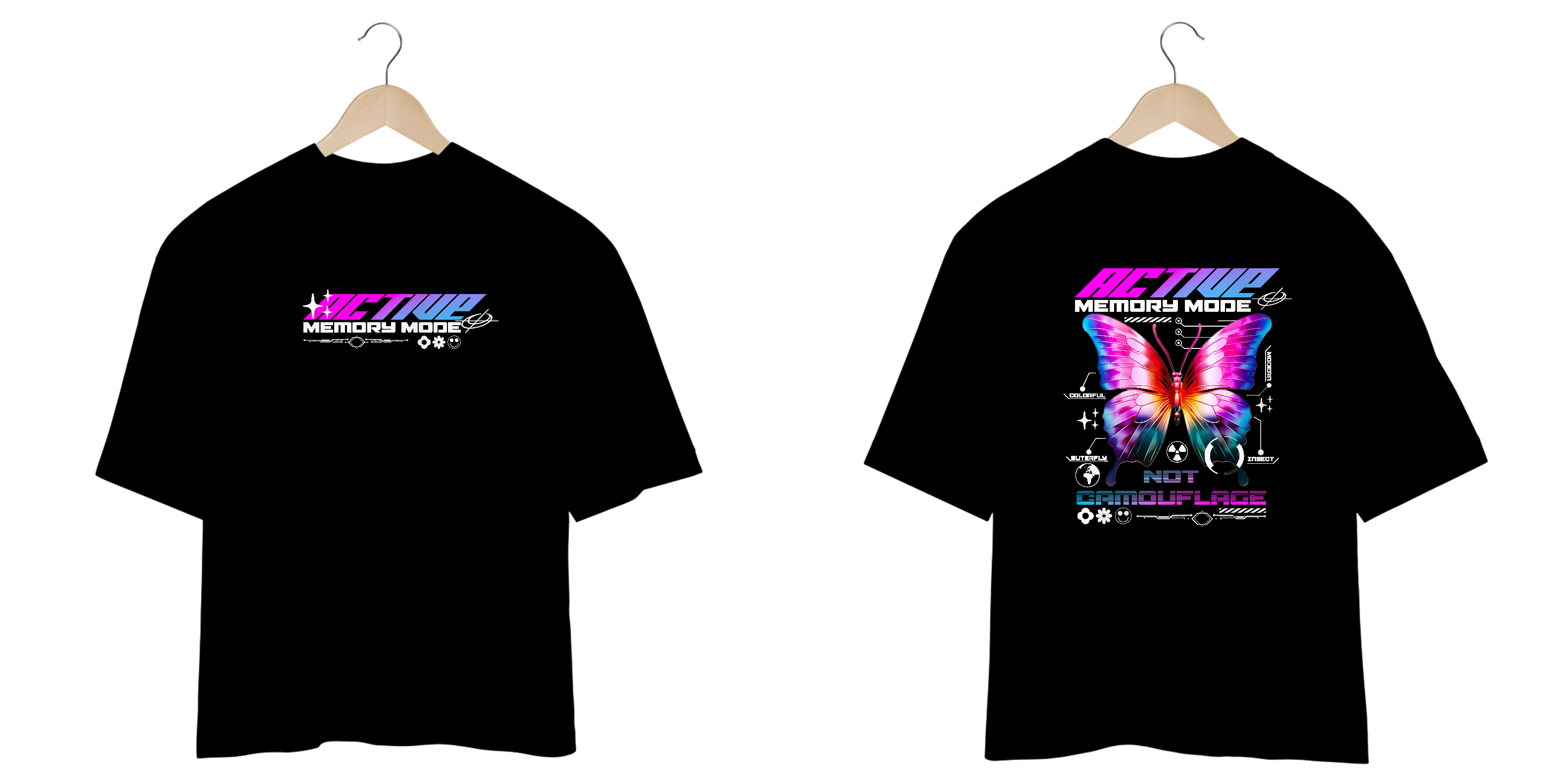 Nome do produto  Camiseta Oversized Active Memory Mode