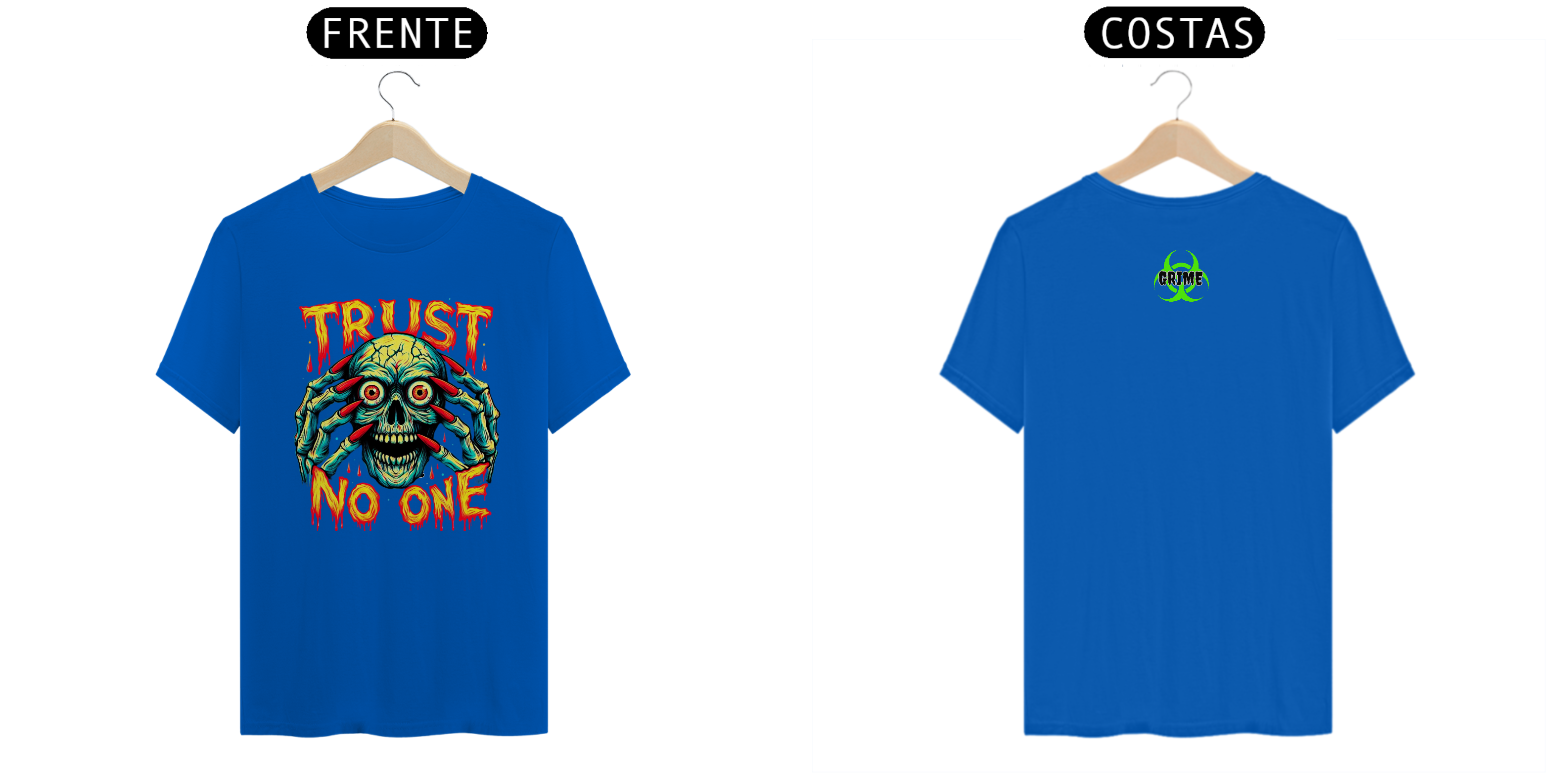 T-Shirt Clássica - Trust No One 