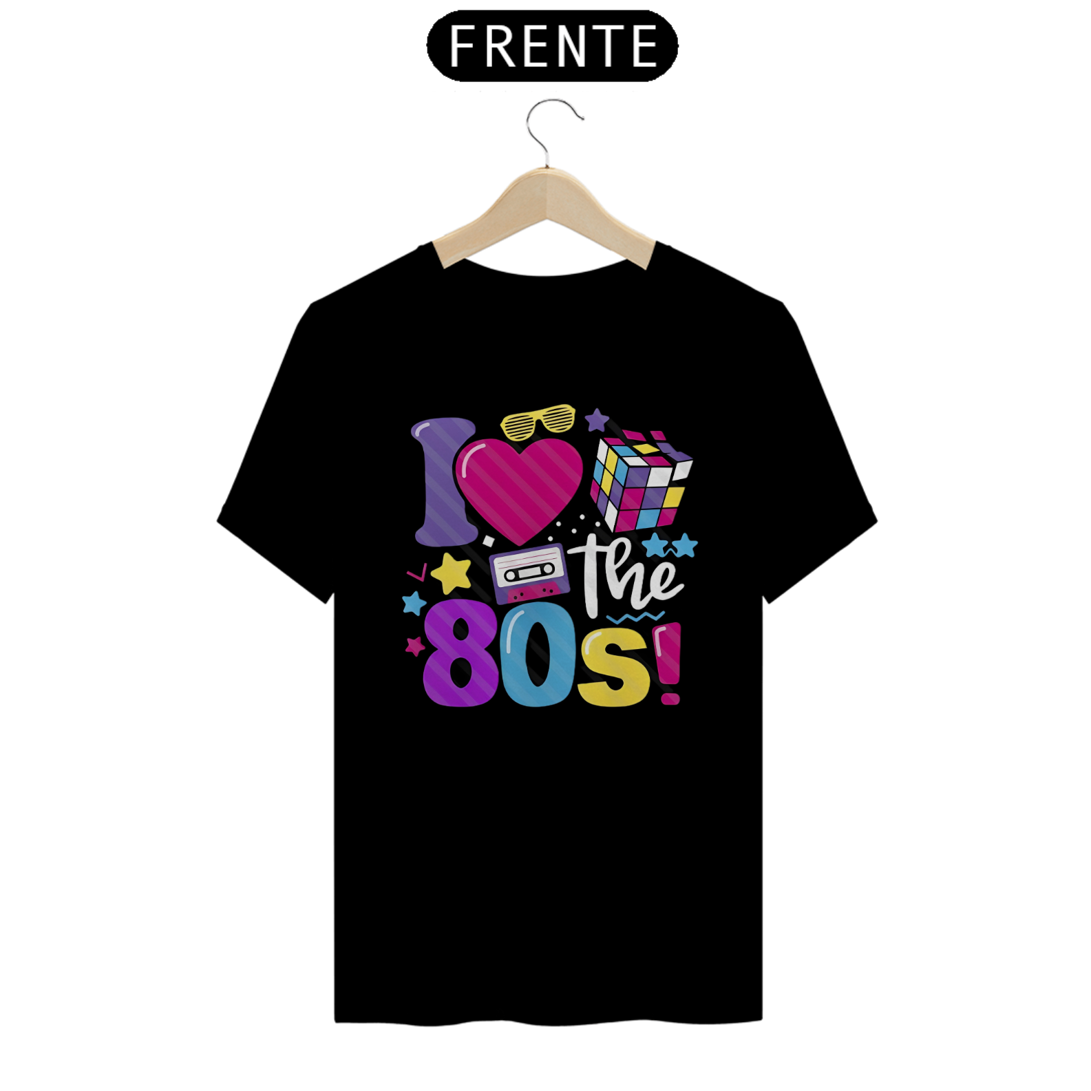 Camisa I Love 80s