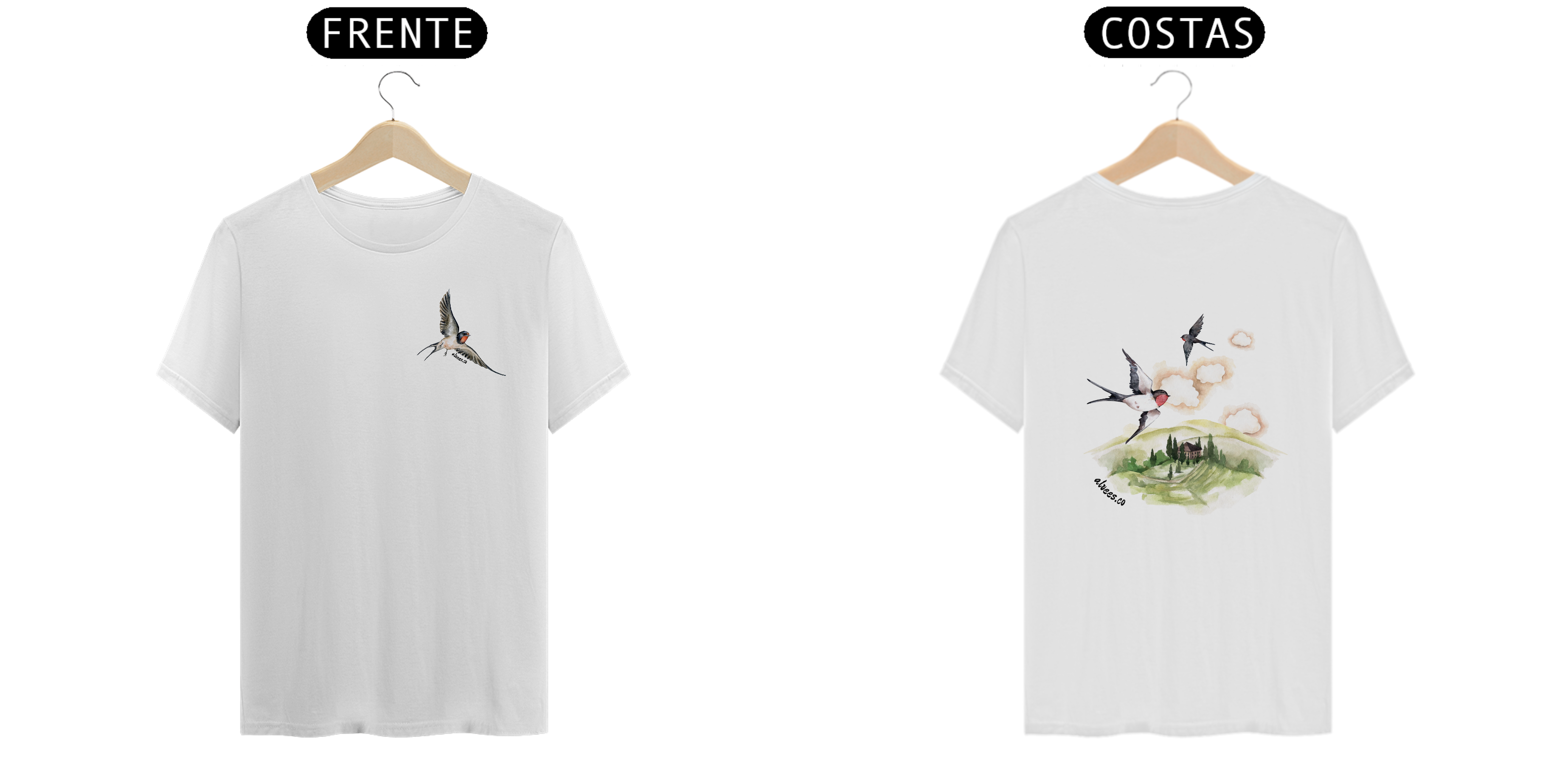 Nome do produto  Camiseta Andorinha 