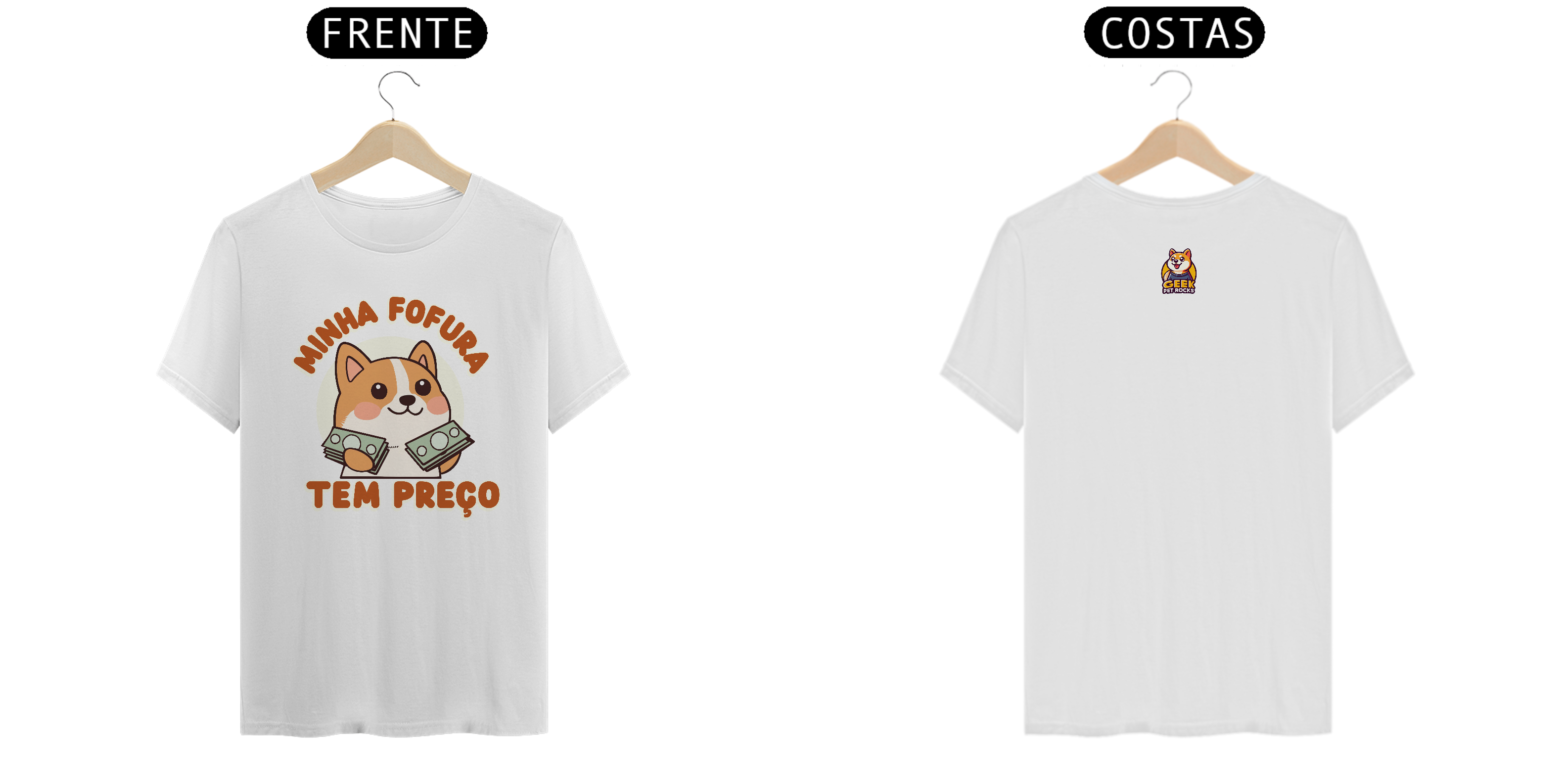 T-Shirt | Shiba | Fofura Tem Preço