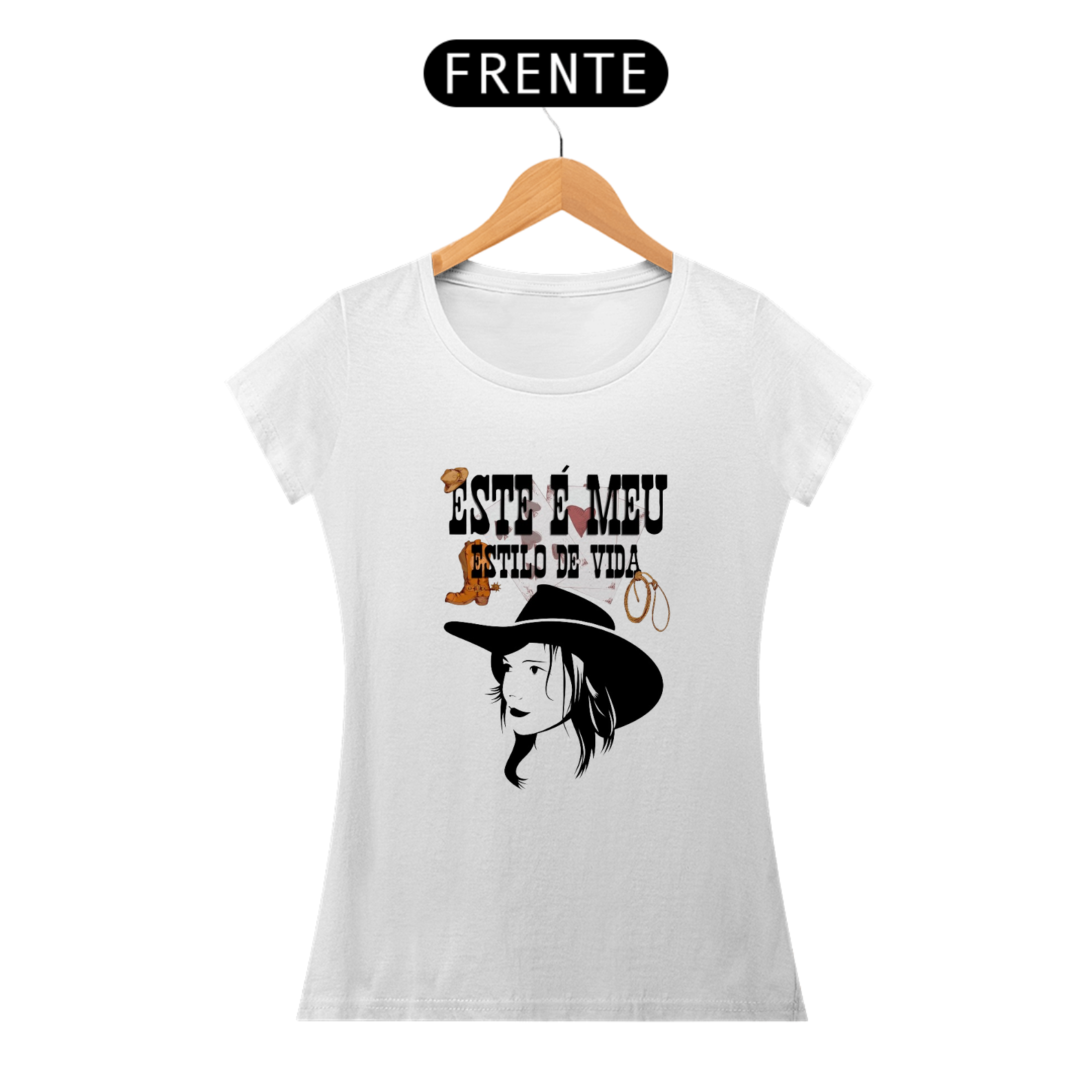 ESTE É O MEU ESTILO DE VIDA - BABY LOOK 