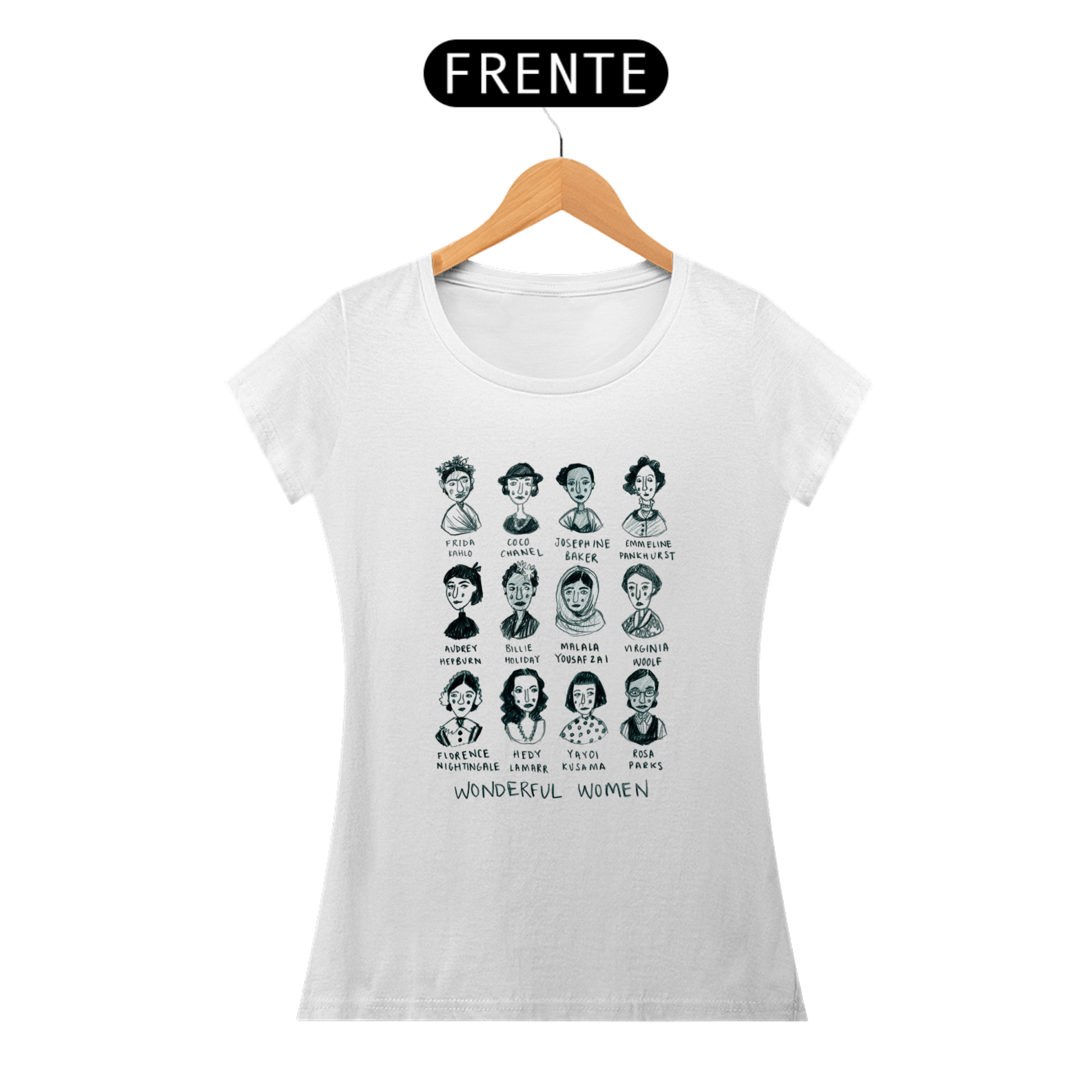 MULHERES MARAVILHOSAS - BABY LOOK