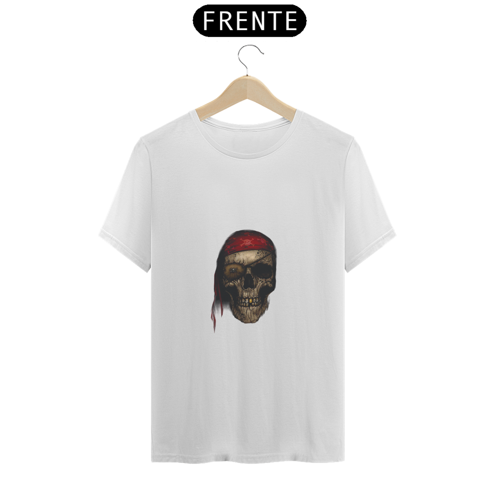 CAVEIRA COM TAPA OLHO