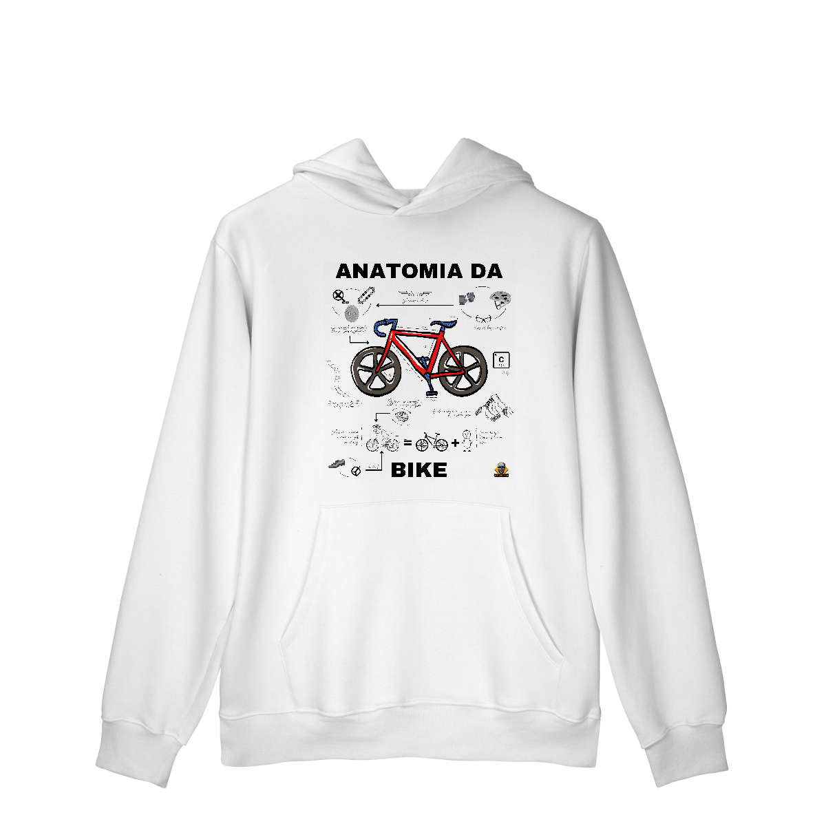 Moletom Canguru AnatomyBike