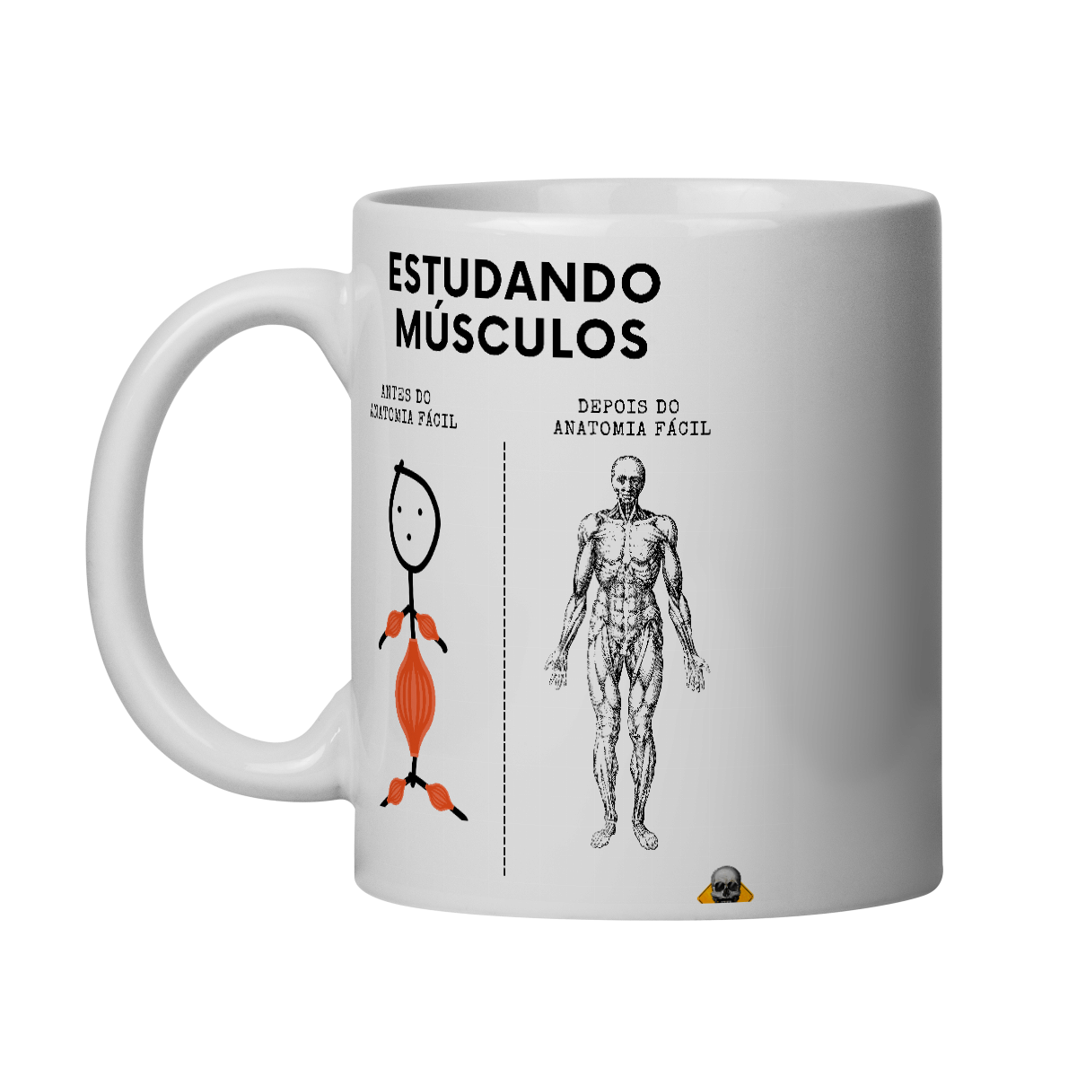 Caneca Study Muscle esquerdo