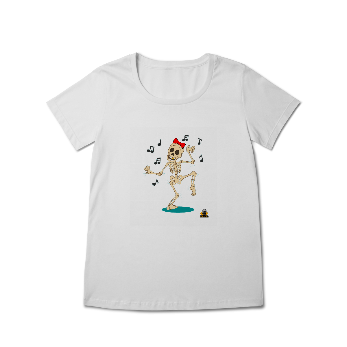 Baby Look Skullete Bailarina
