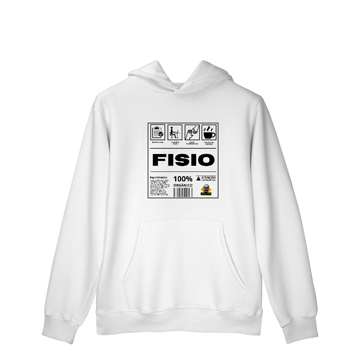 Moletom c/ bolso Etiqueta Fisio
