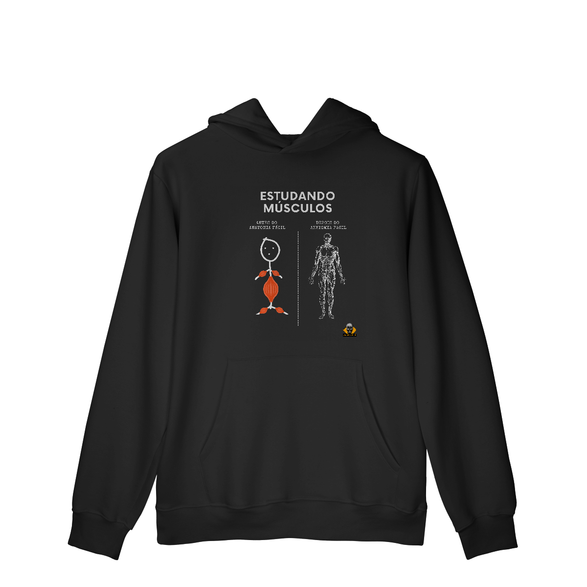 Moletom c/ bolso Study Muscle