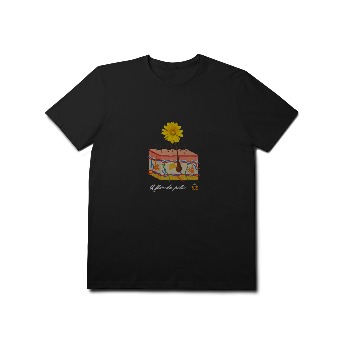 Camiseta A Flor da Péle