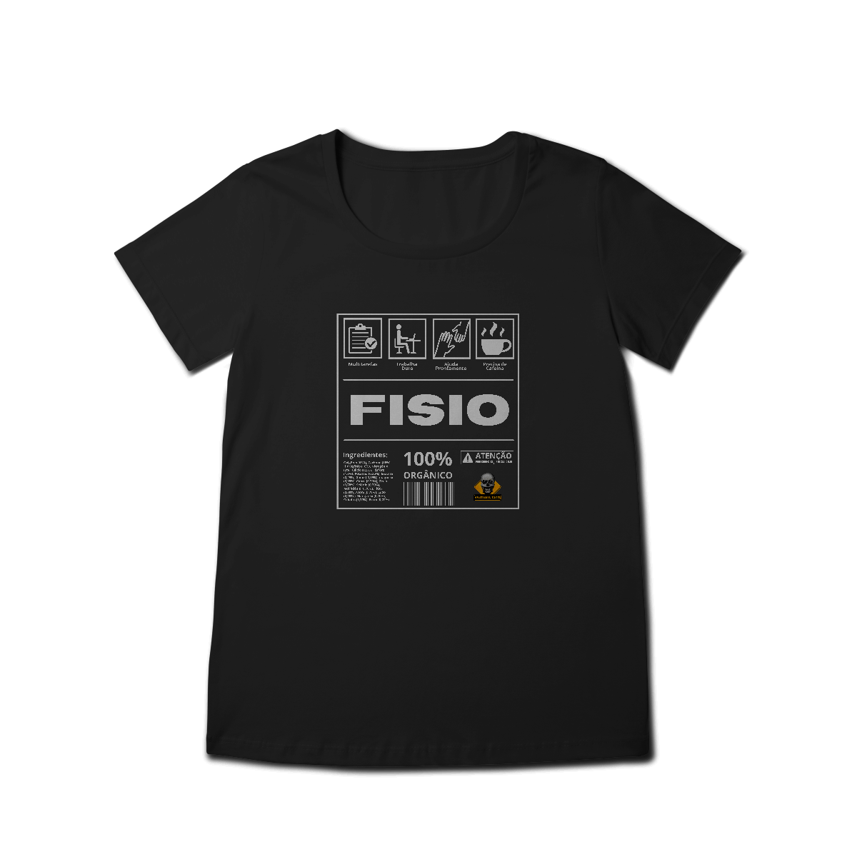 Baby Look Etiqueta Fisio