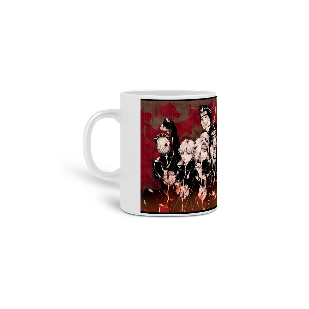 Caneca do Naruto (Akatsuki)