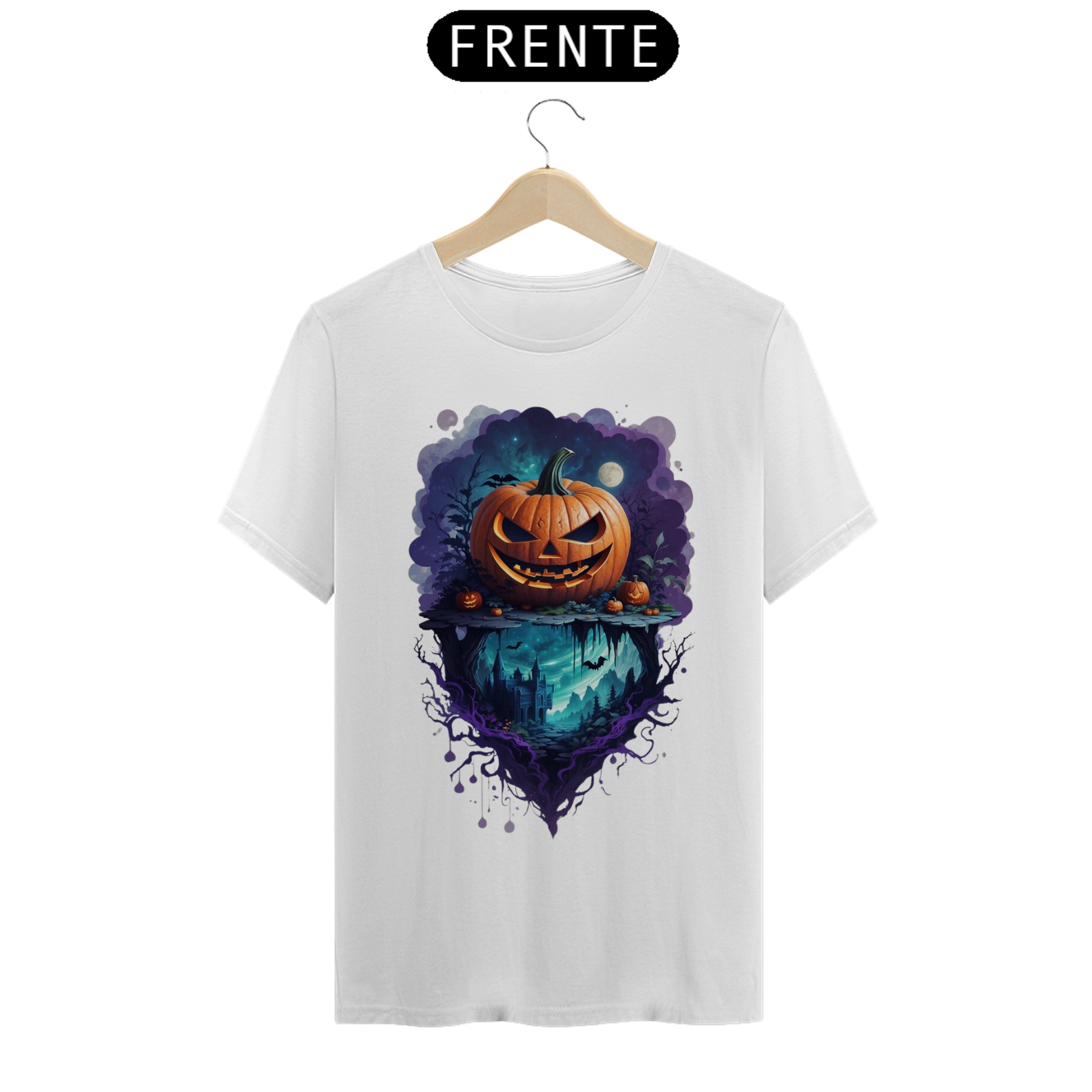 Abóbora de Halloween Vibrante