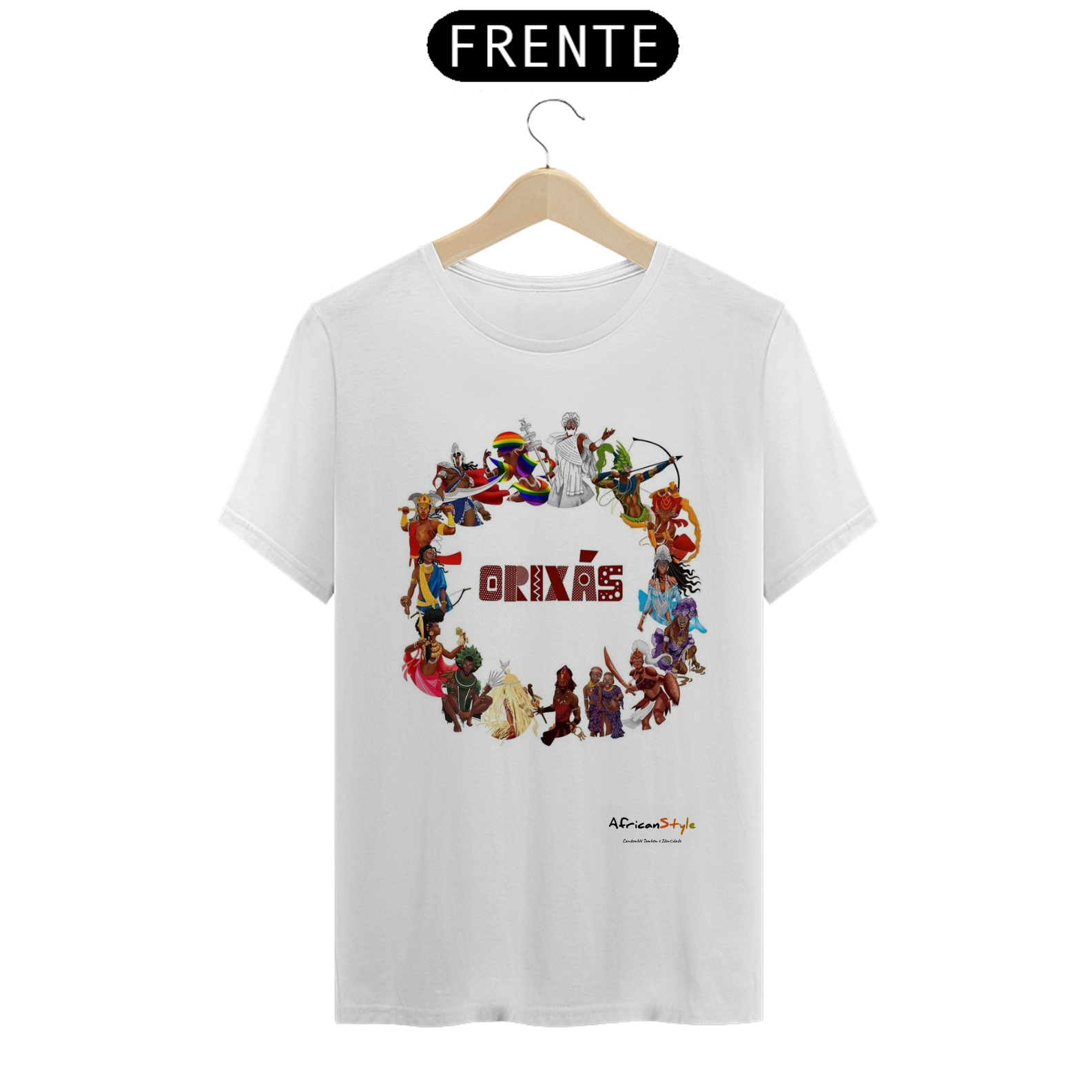 Nome do produto: Camisa Orixas