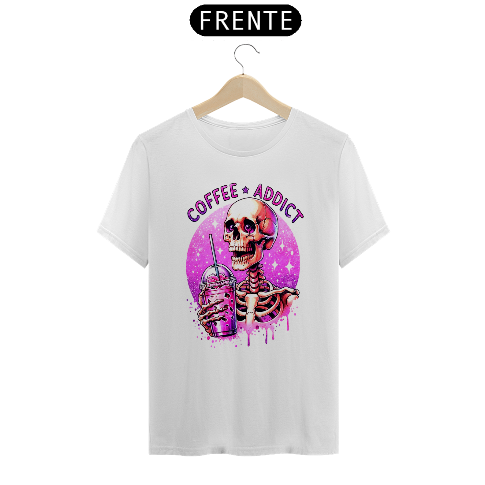 CAMISA CAVEIRA E COFFEE