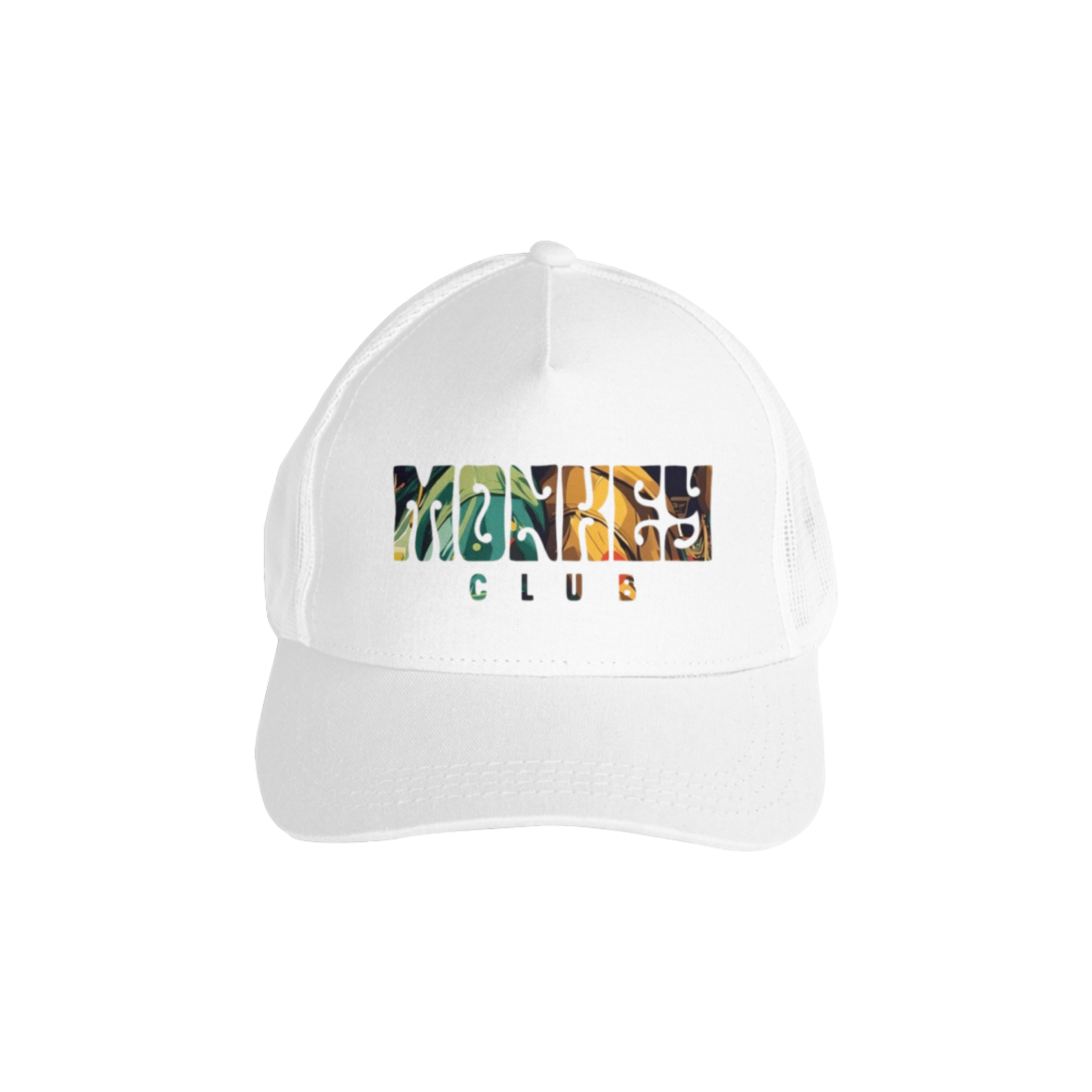 Nome do produto: Boné Americano Monkey Club Logo Original Melt