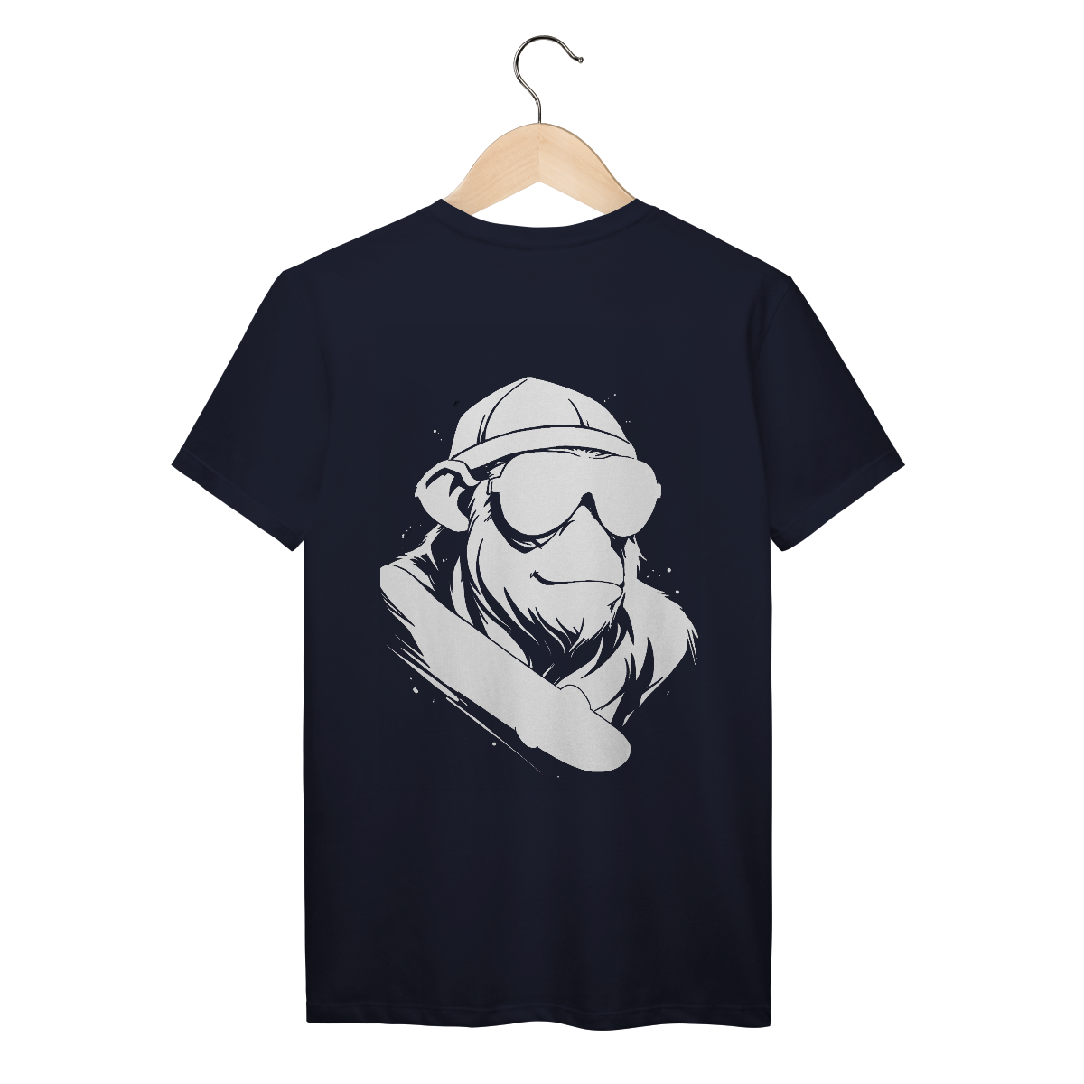 Camiseta White Skate - Logo Clara