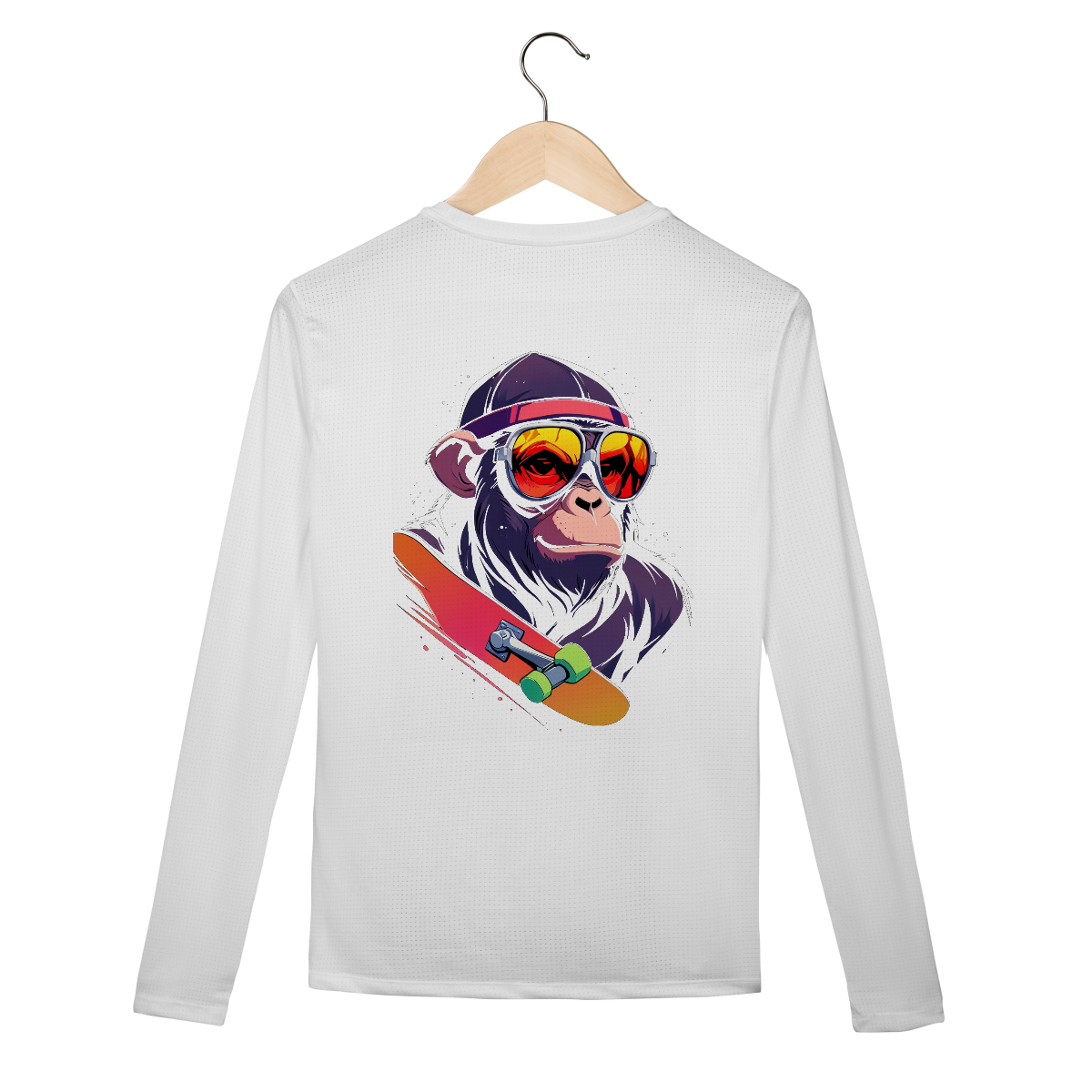 Manga Longa Sport Skate - Logo Escura