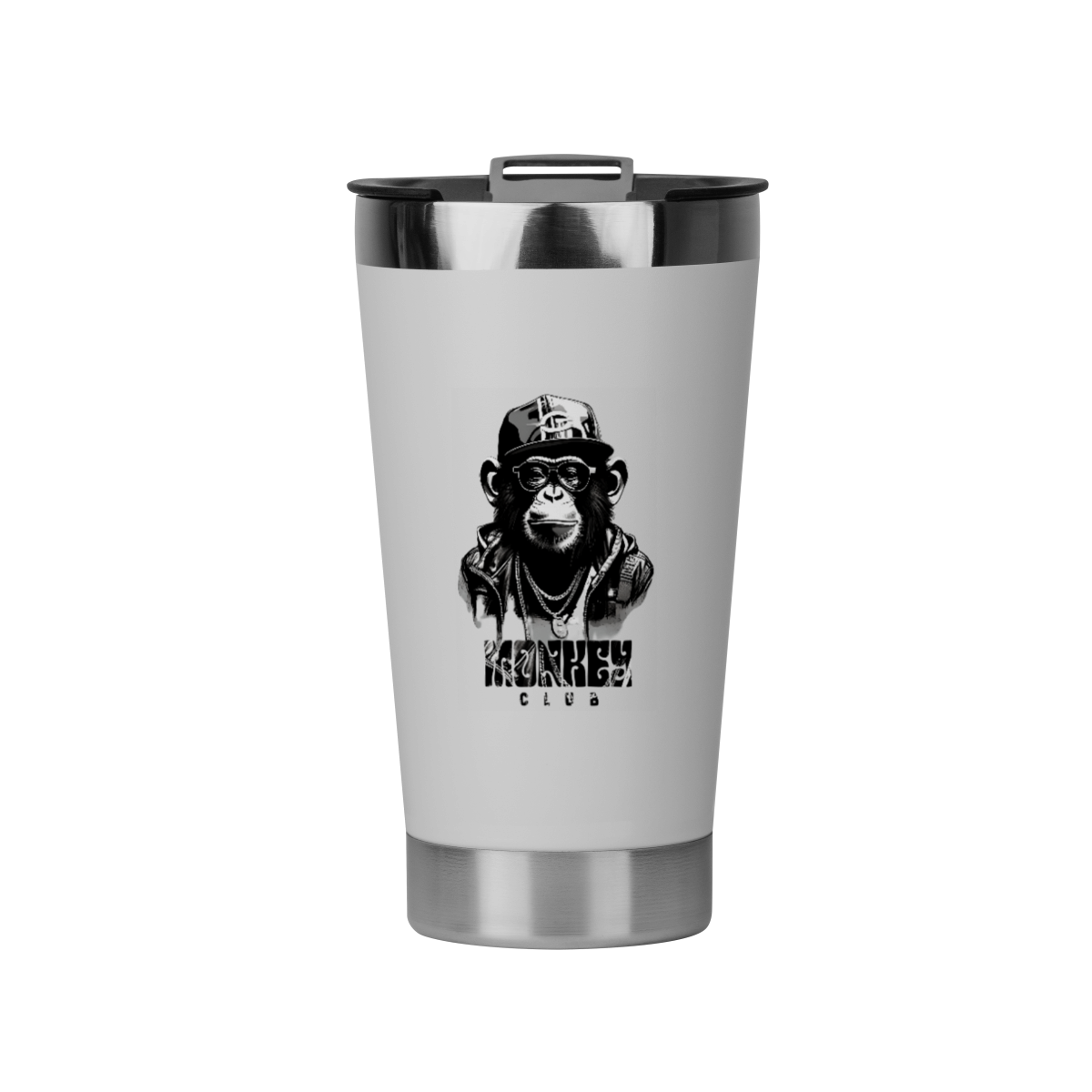 Copo Térmico Wanted Branco