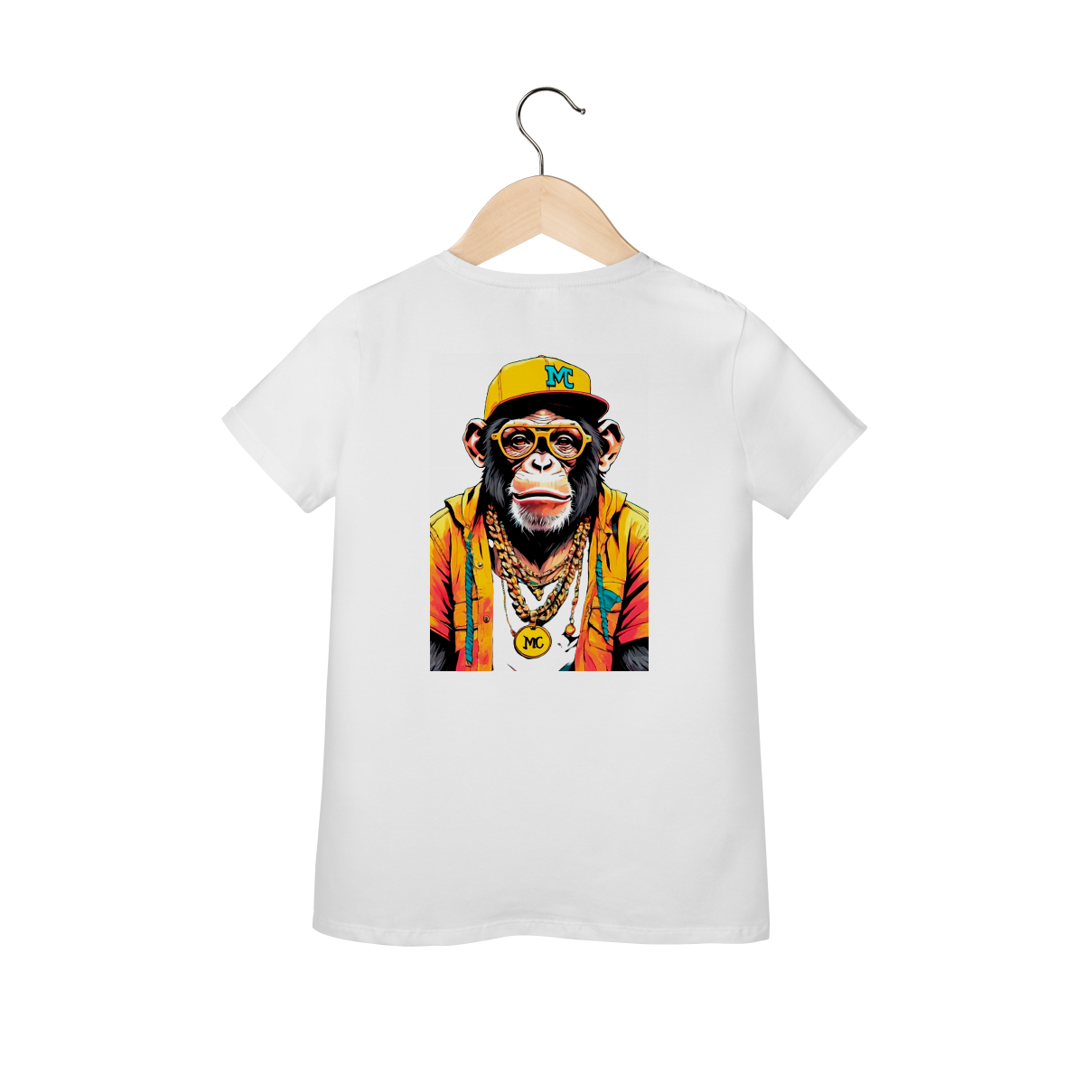 Baby Long Chimpa - Logo Escura