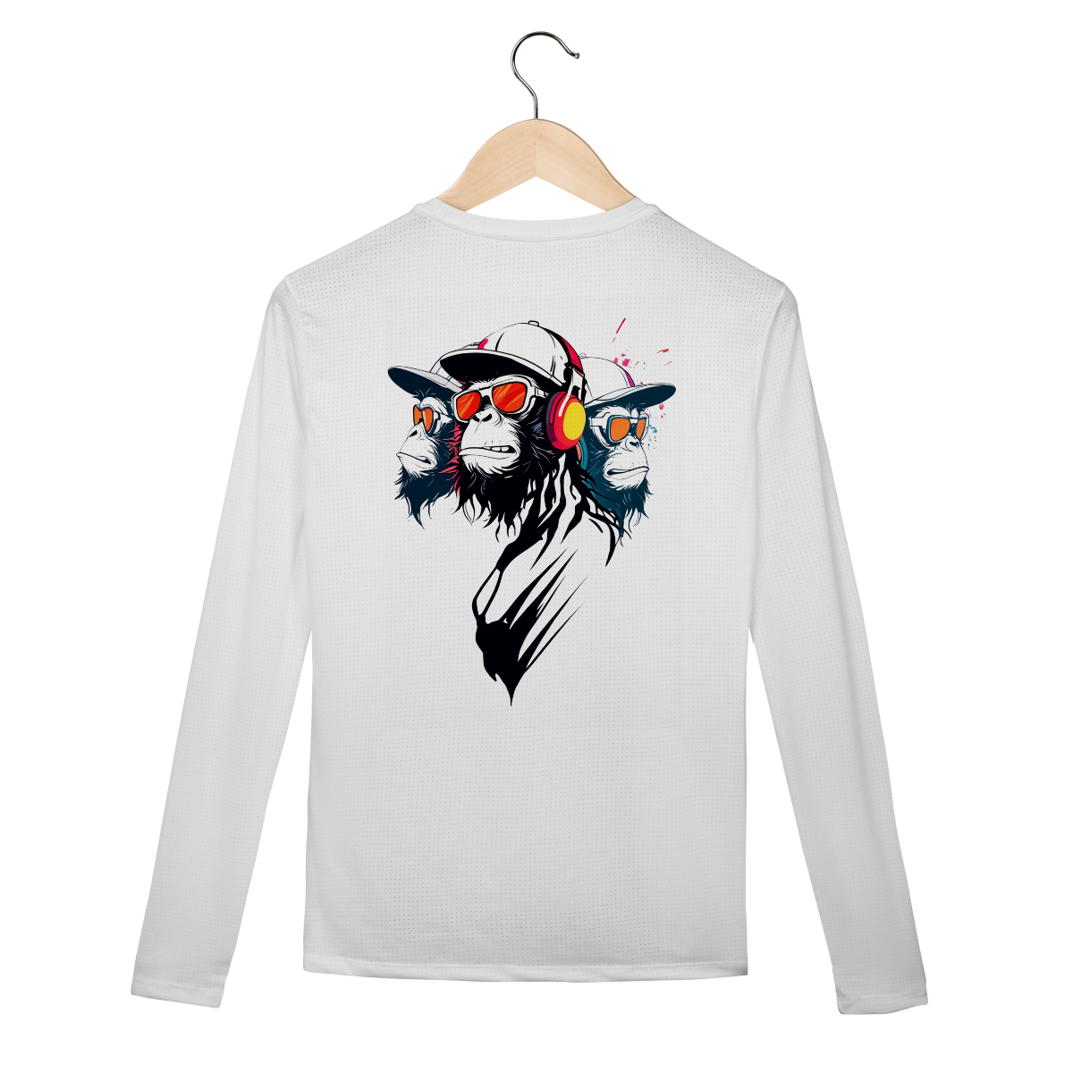 Manga Longa Sport Trinity - Logo Escura