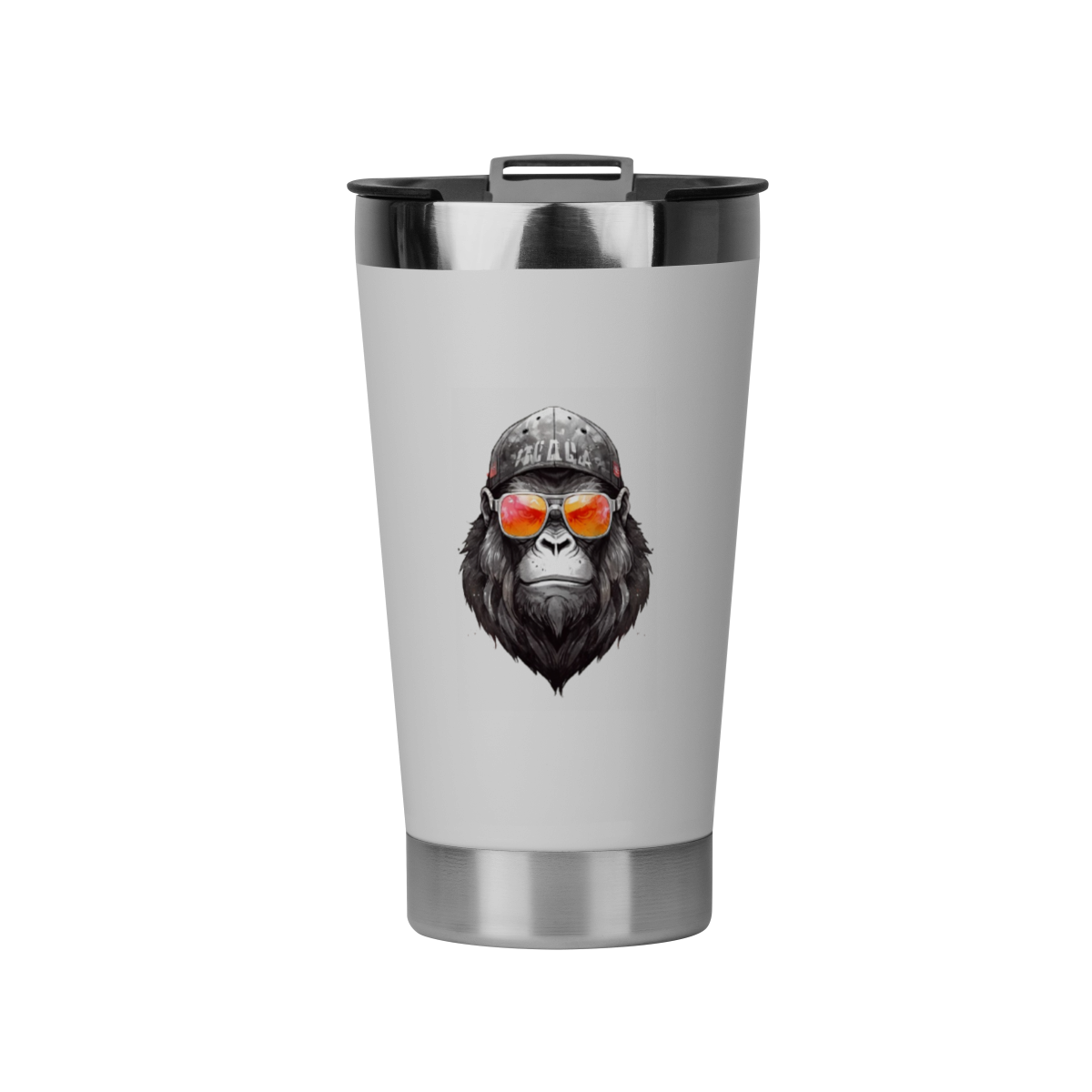 Copo Térmico Beard Branco