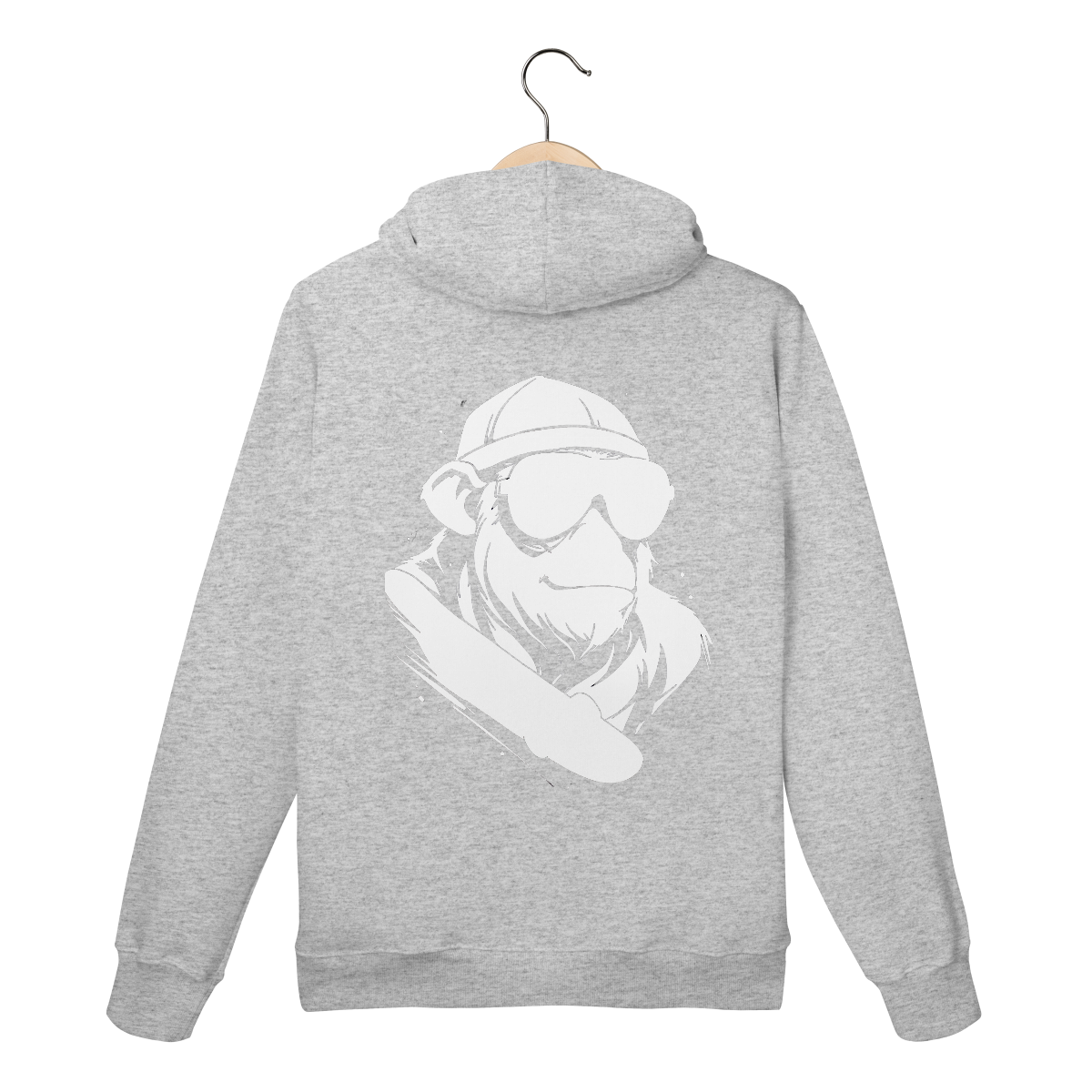 Moletom White Skate - Logo Clara