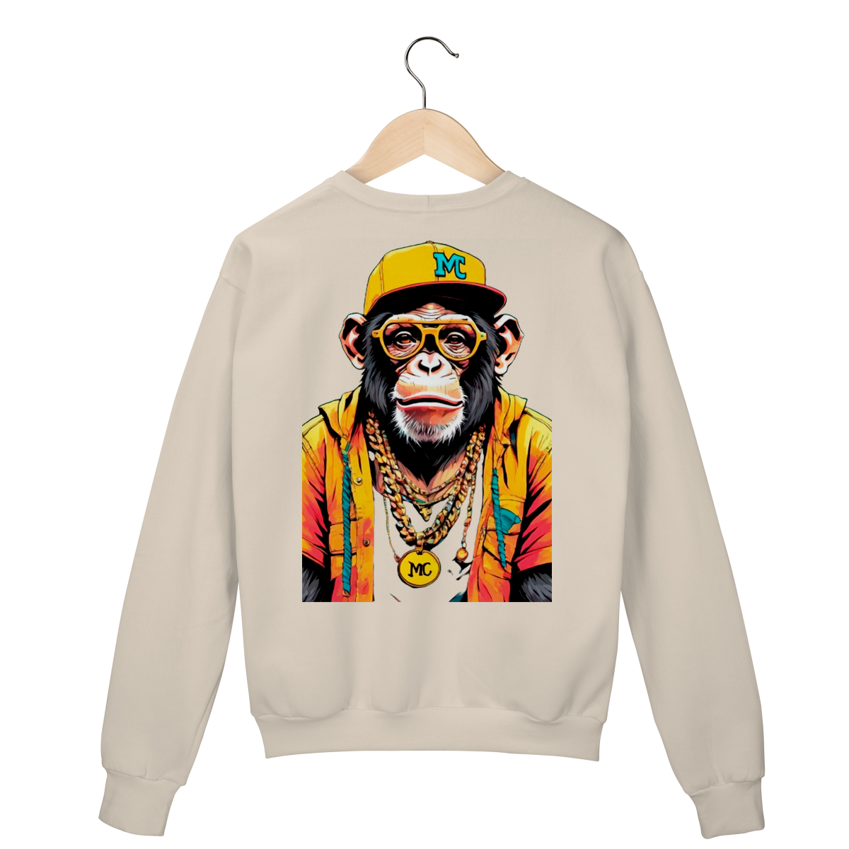 Suéter Chimpa - Logo Escura