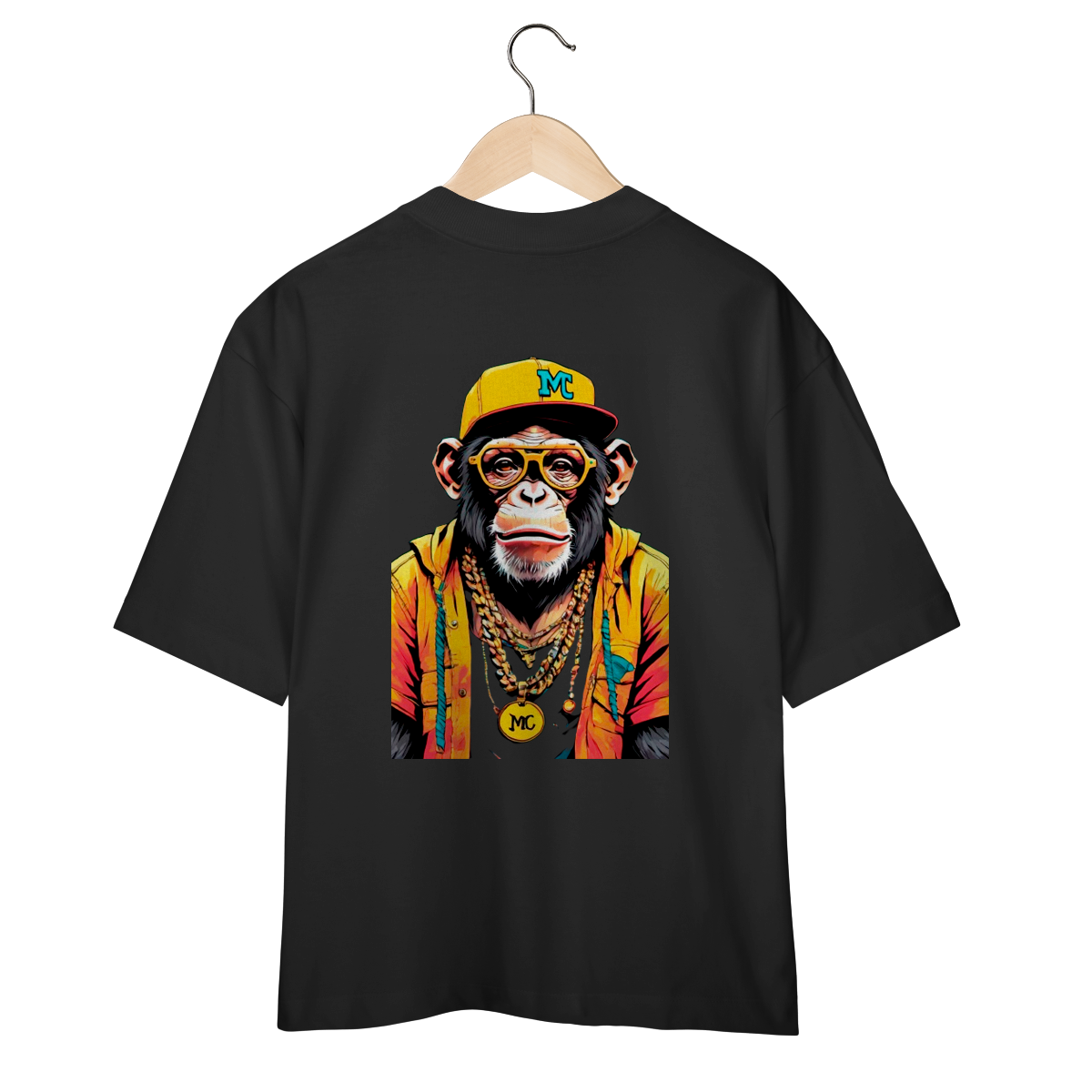 Nome do produto: Oversized Chimpa - Logo Clara