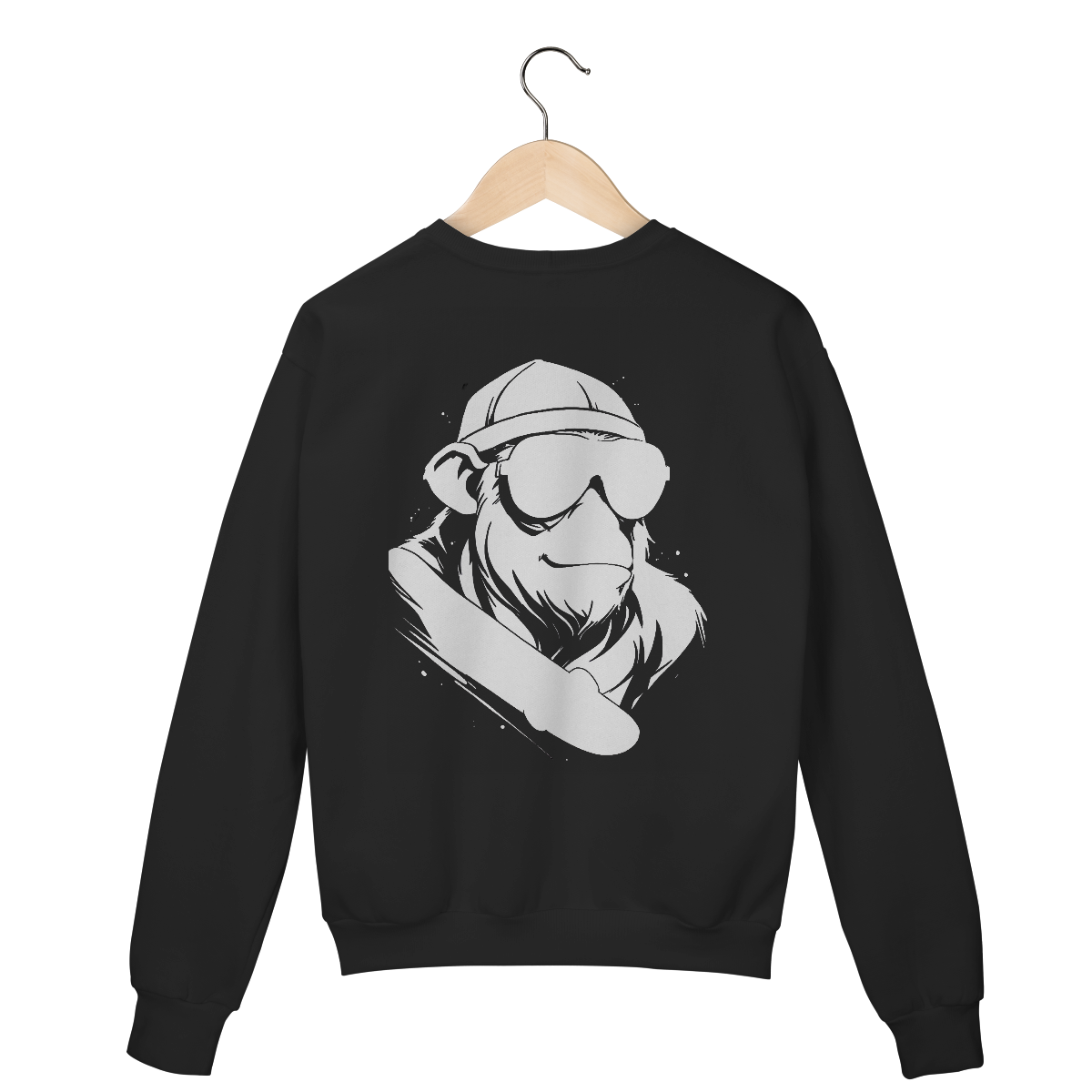 Suéter White Skate - Logo Clara