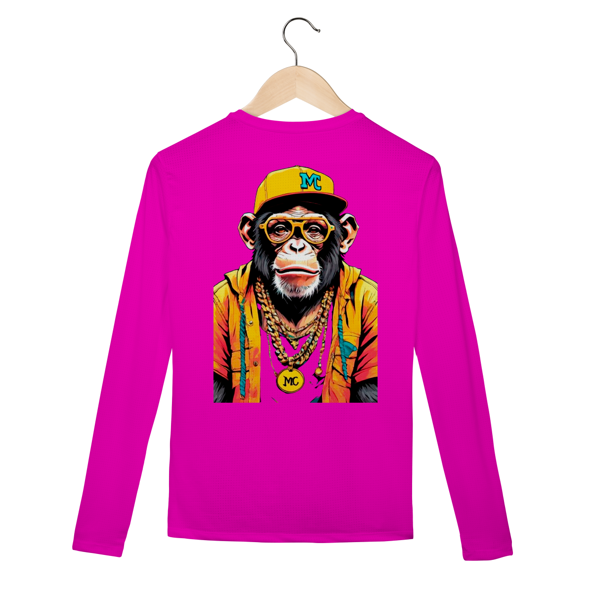 Manga Longa Sport Chimpa - Logo Clara