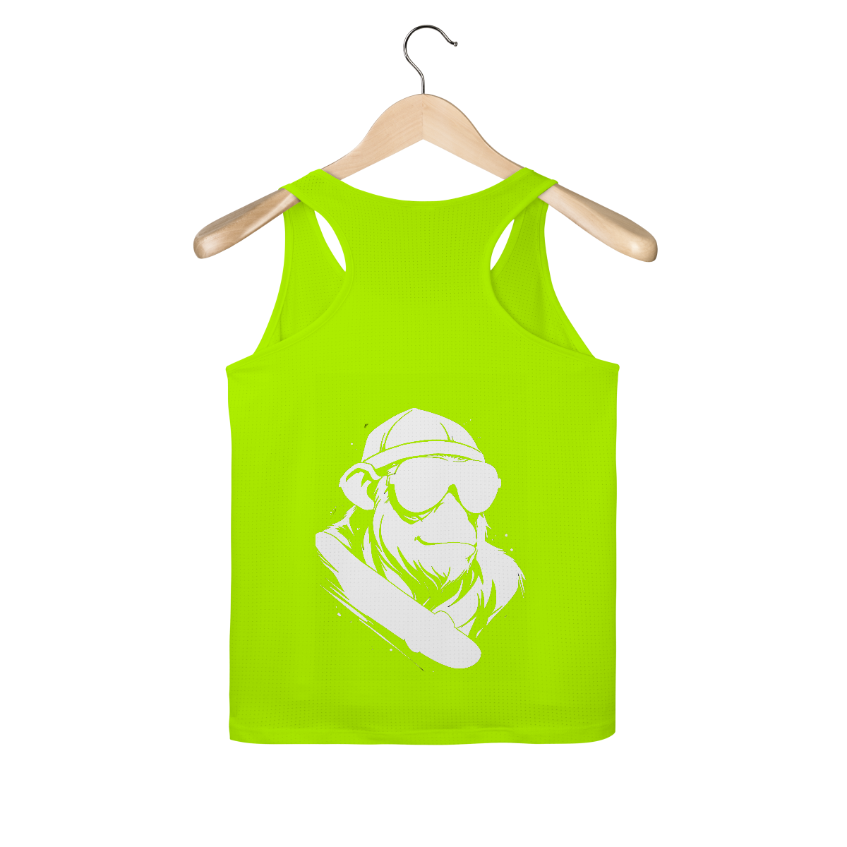 Regata Feminina Sport White Skate - Logo Clara