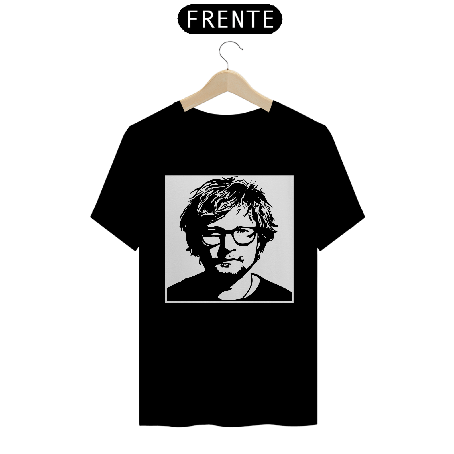 Nome do produto: Camiseta Ed Sheeran com contorno