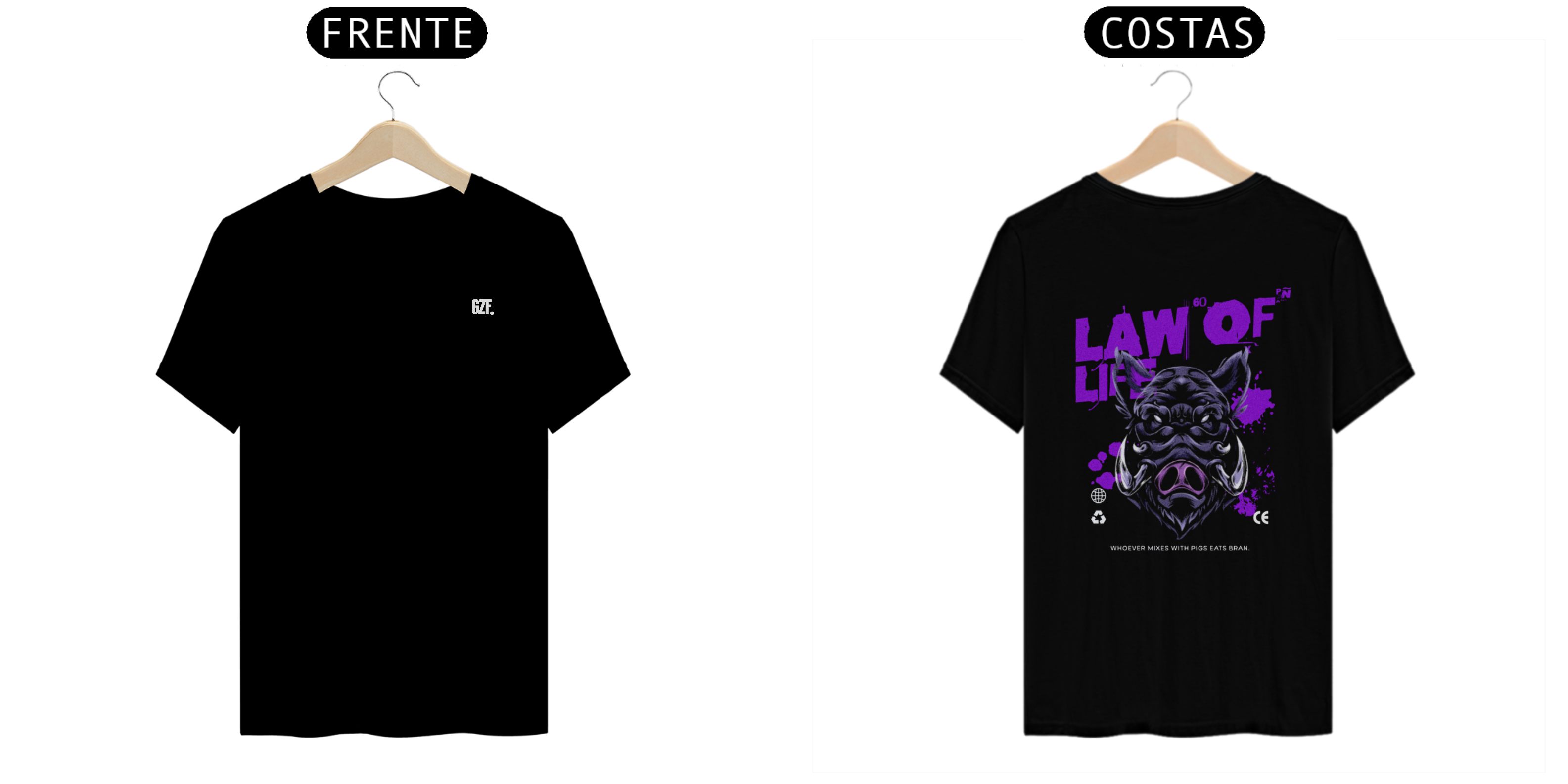 Camiseta law of life