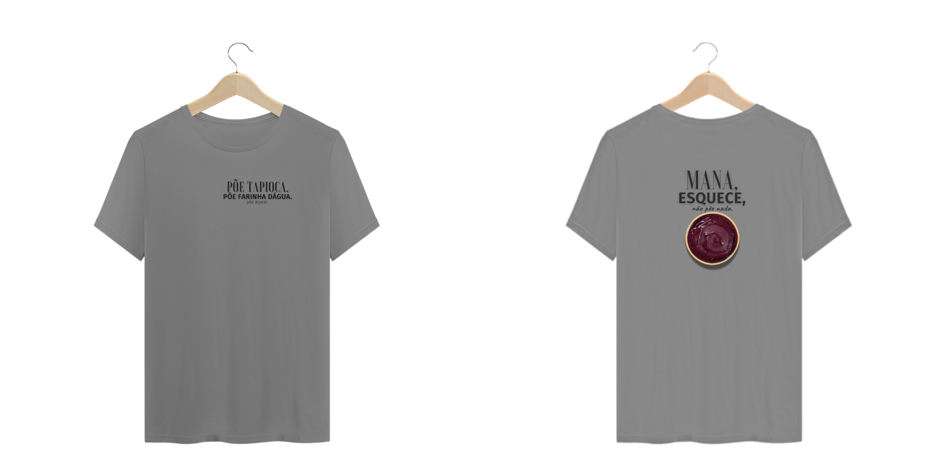 Plus Size T-shirt Quality Põe tapioca